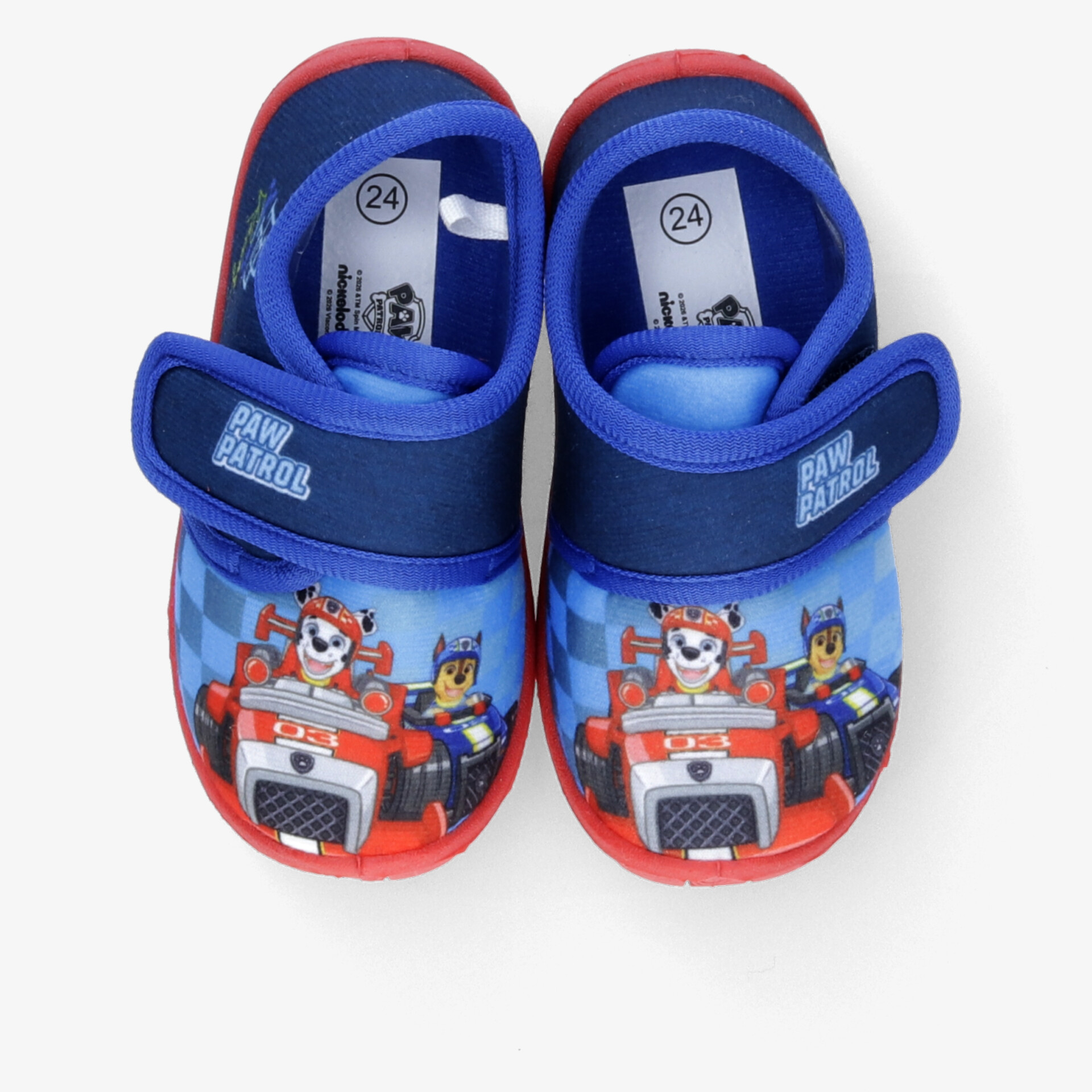 Bequeme Kinderclogs mit buntem Feuerwehrmotiv, praktischem Klettverschluss und rutschfester Sohle