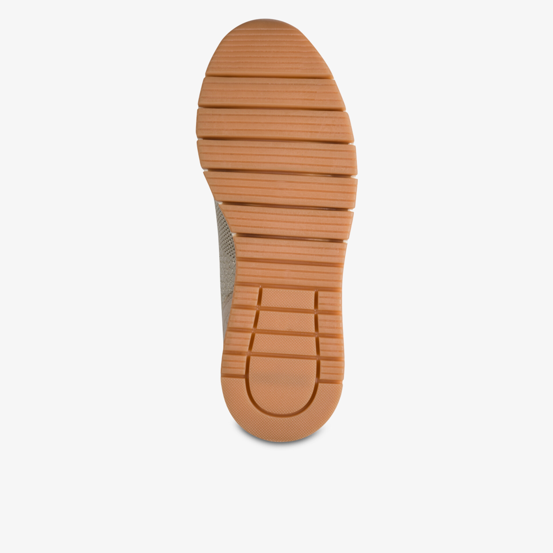 Robuste Sohle mit rutschfestem und abriebfestem Profil für sicheren Halt und langlebigen Tragekomfort