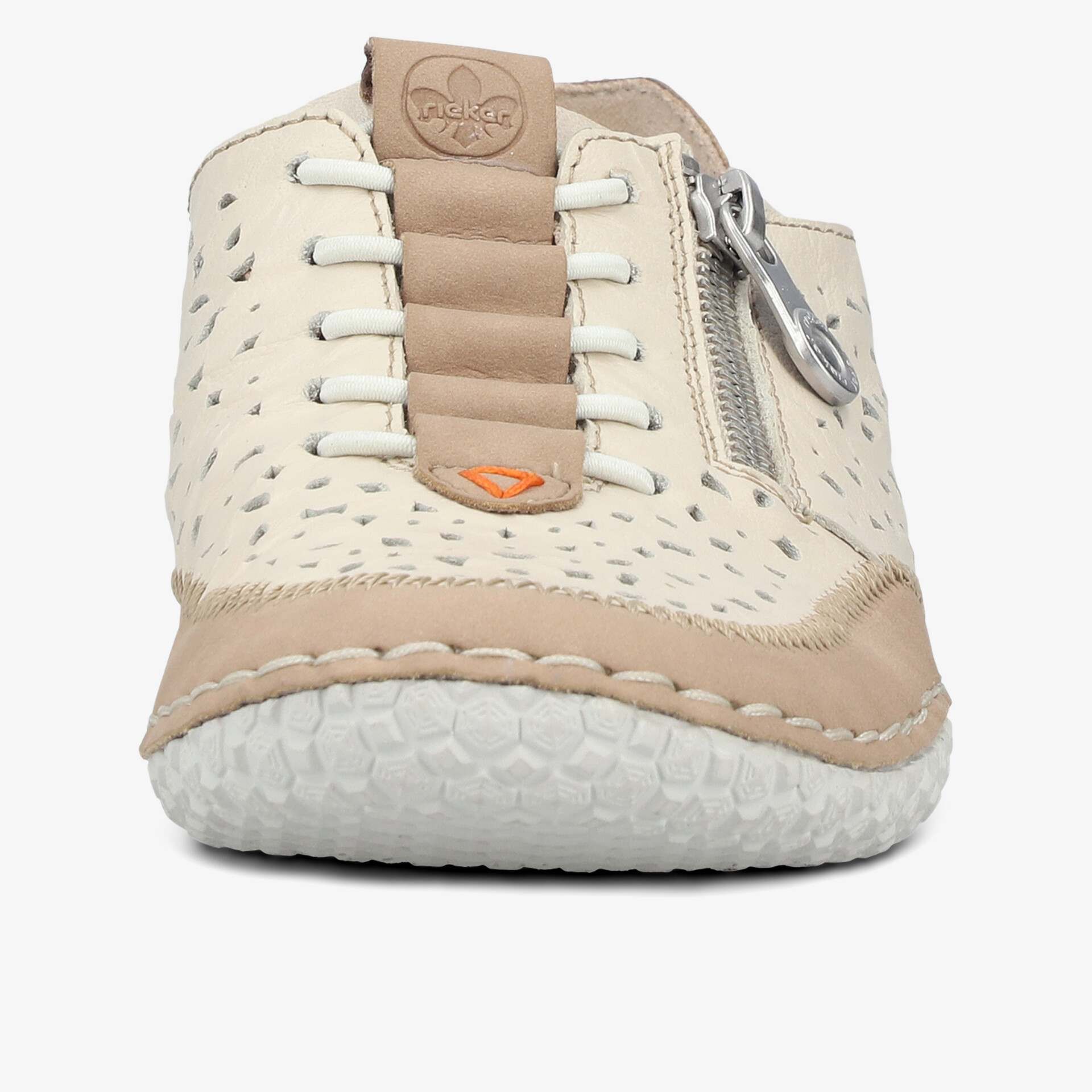 Bequemer Schuh mit atmungsaktivem Material und seitlichem Reißverschluss, flexible Sohle und weiches Design