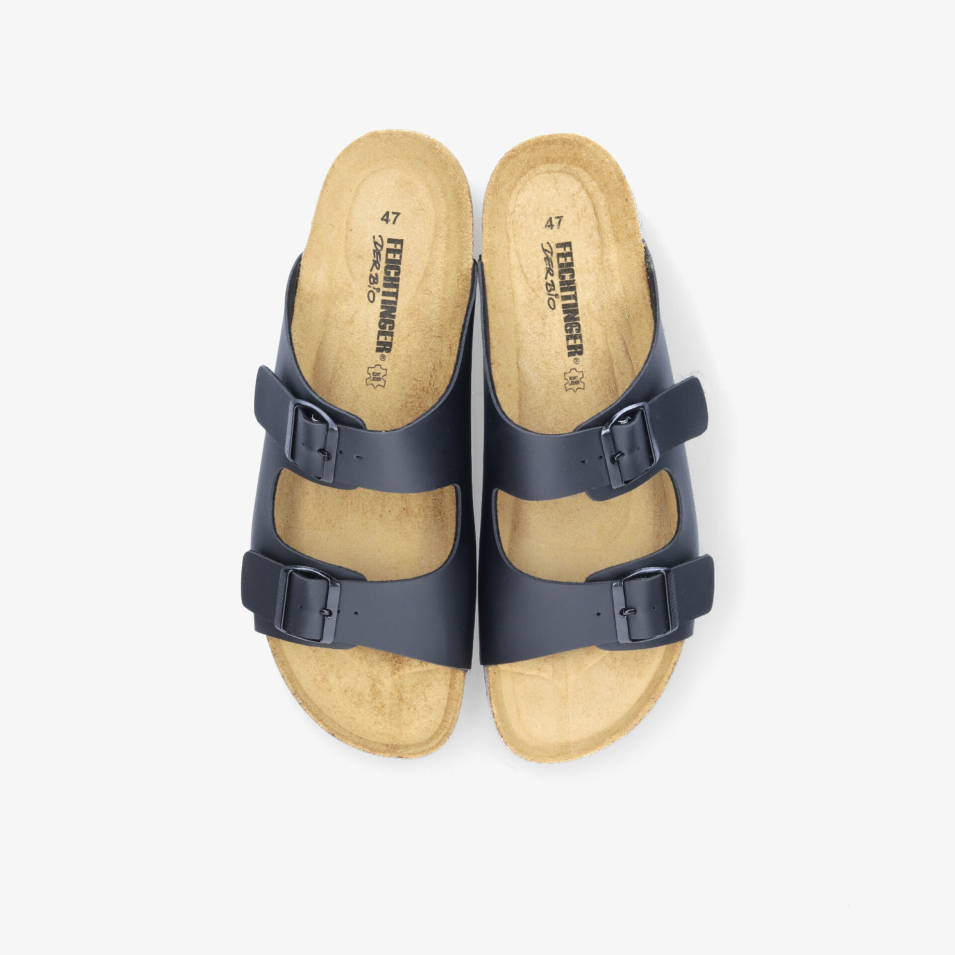 Komfortable Sandalen mit verstellbaren Riemen in Lederoptik und ergonomischem Fußbett für optimalen Halt.