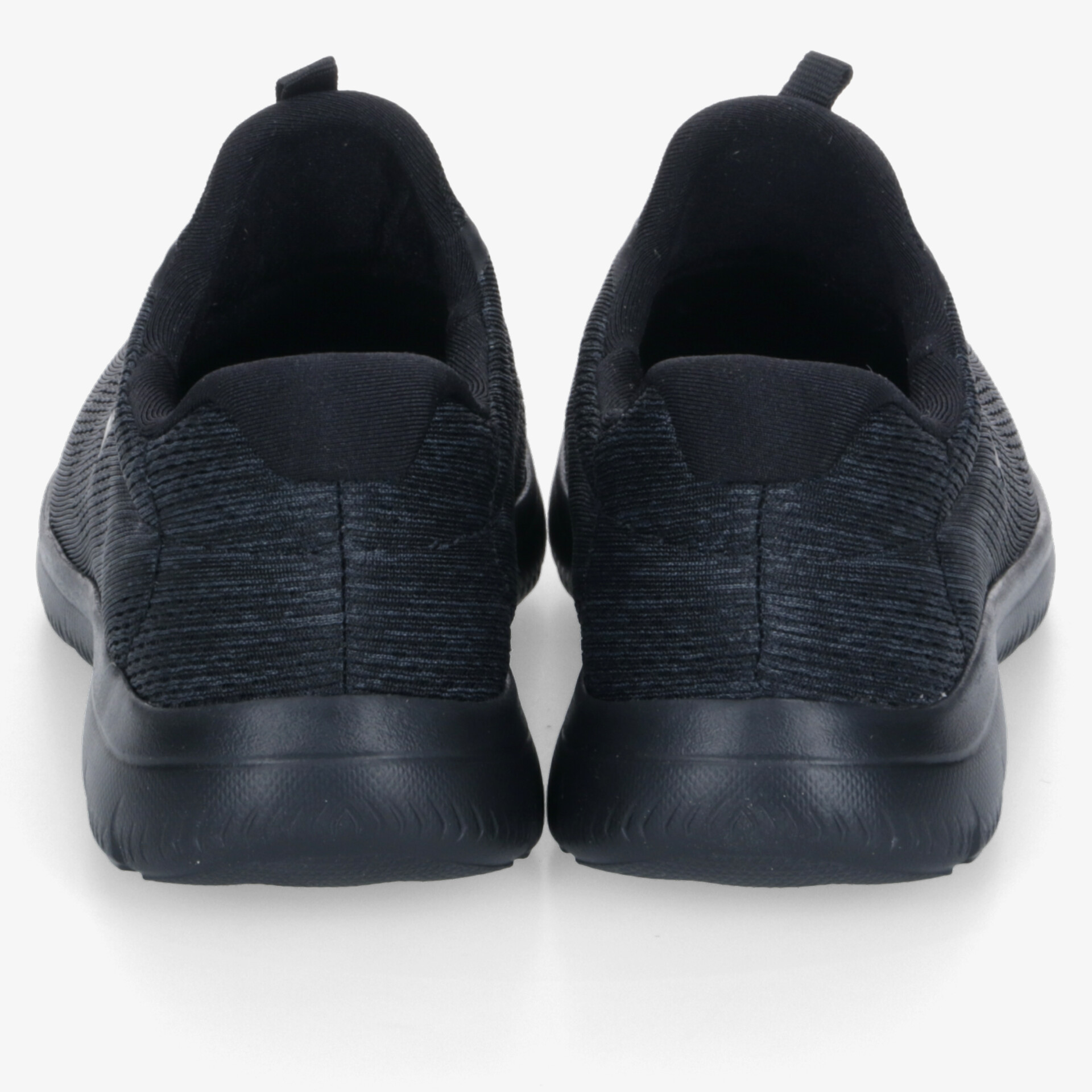 Schwarze, leichte und flexible Sportschuhe für optimalen Komfort und Haltbarkeit, ideal für den Alltag