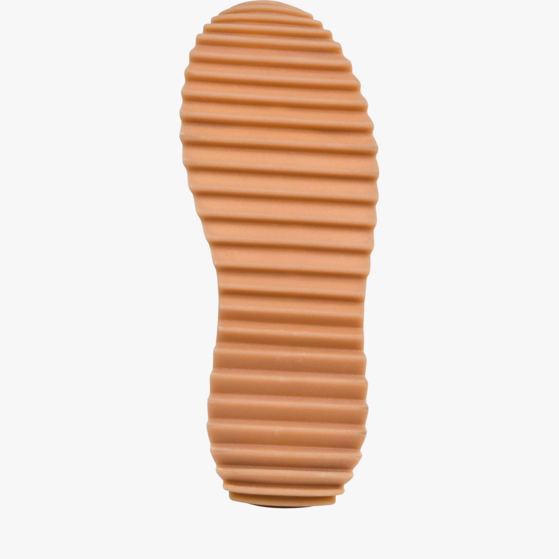 Rutschfeste, gerippte Sohle für hohen Komfort und stilsichere Langlebigkeit.