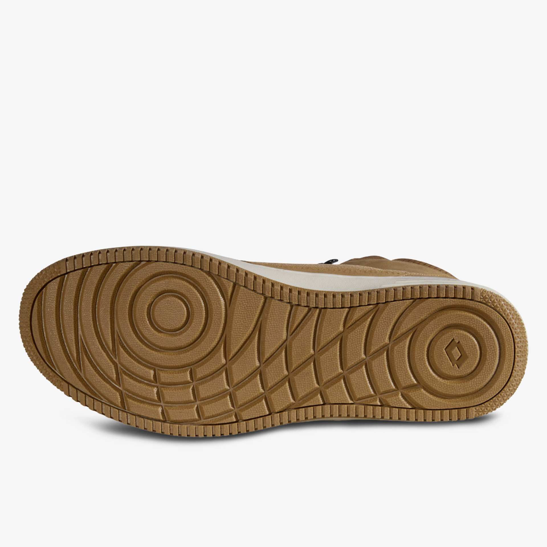 Robuste rutschfeste Gummisohle mit tiefem Profil für optimalen Halt und lange Haltbarkeit