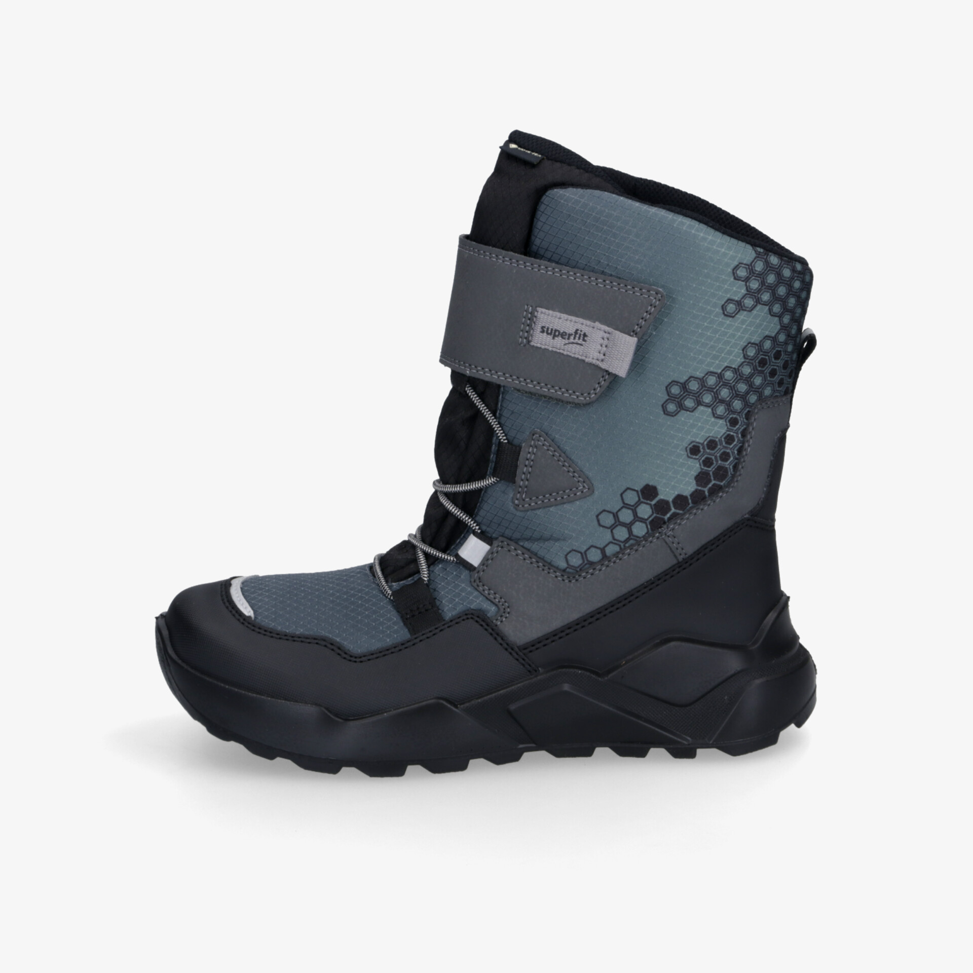 Robuster Winterstiefel mit warmem Futter, wasserdicht und rutschfester Sohle für sicheren Halt bei kaltem Wetter