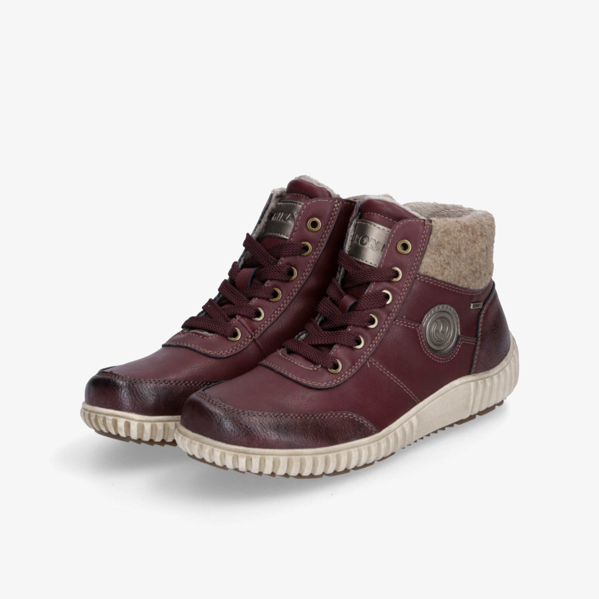 Bequeme und robuste Schuhe mit gepolstertem Schaft und rutschfester Sohle im modischen Design