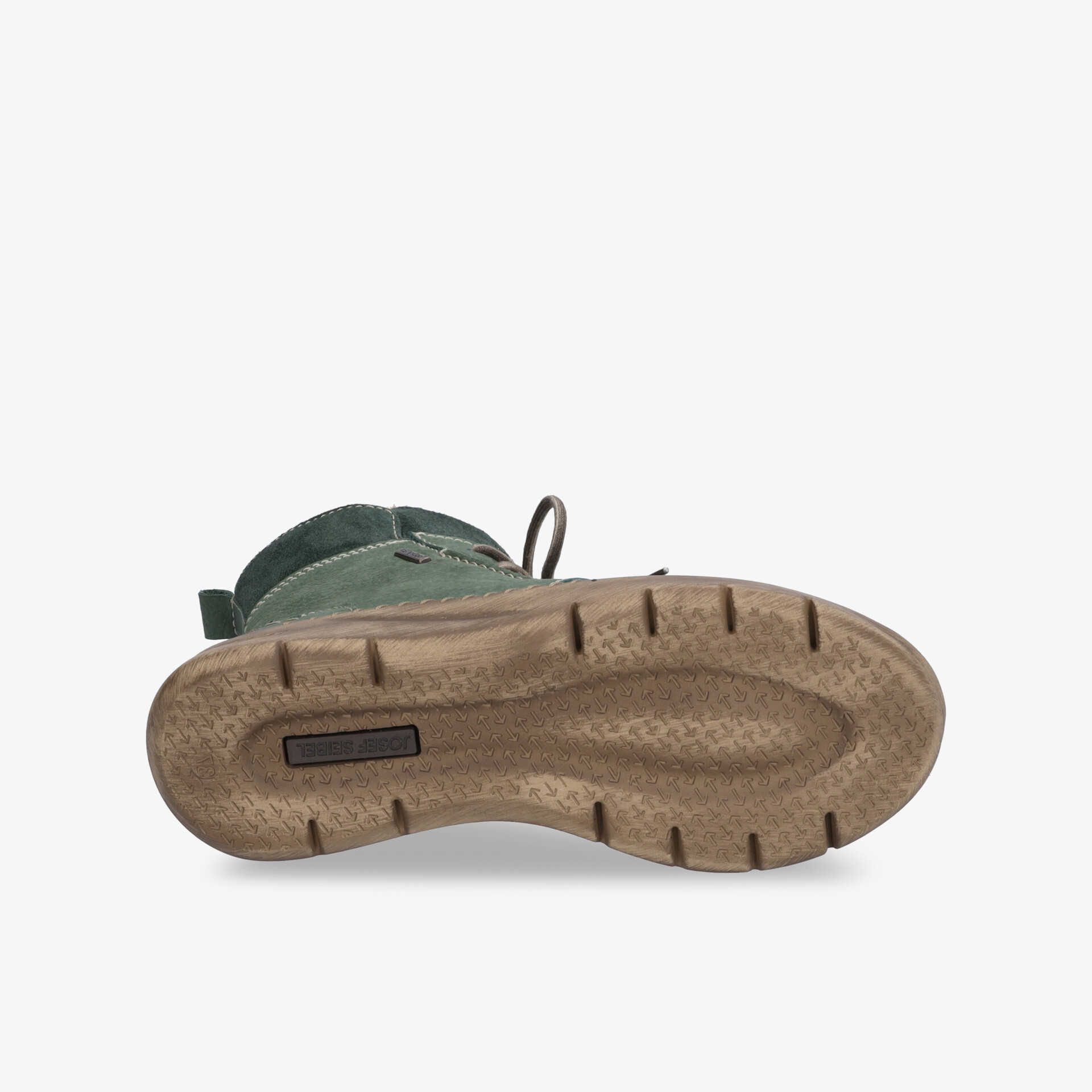 Schuh mit robuster, profilierter Sohle für sicheren Halt und Langlebigkeit bei verschiedenen Untergründen