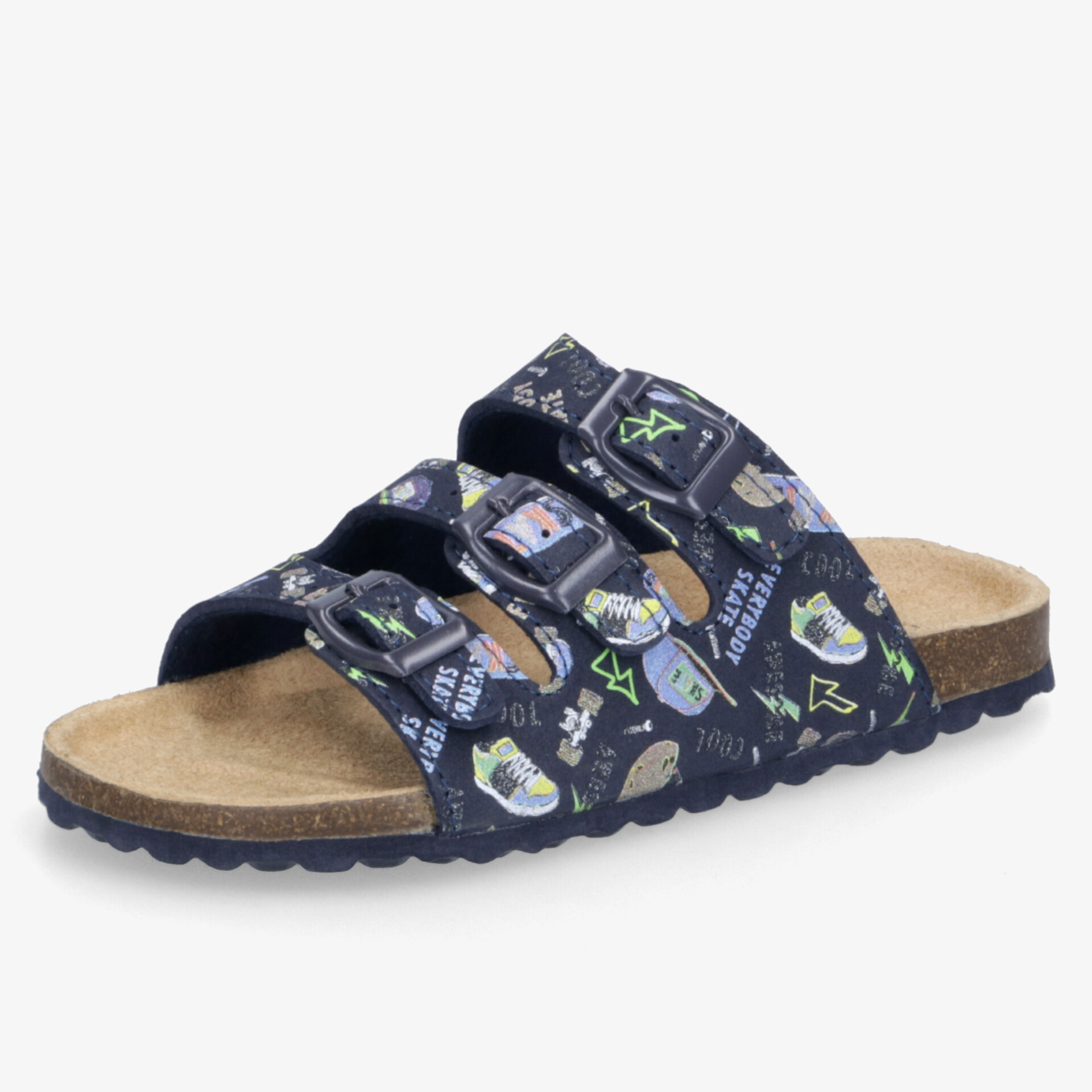 Bequeme Sandale mit verstellbaren Riemen und gepolsterter Innensohle für optimalen Tragekomfort und vielseitigen Stil