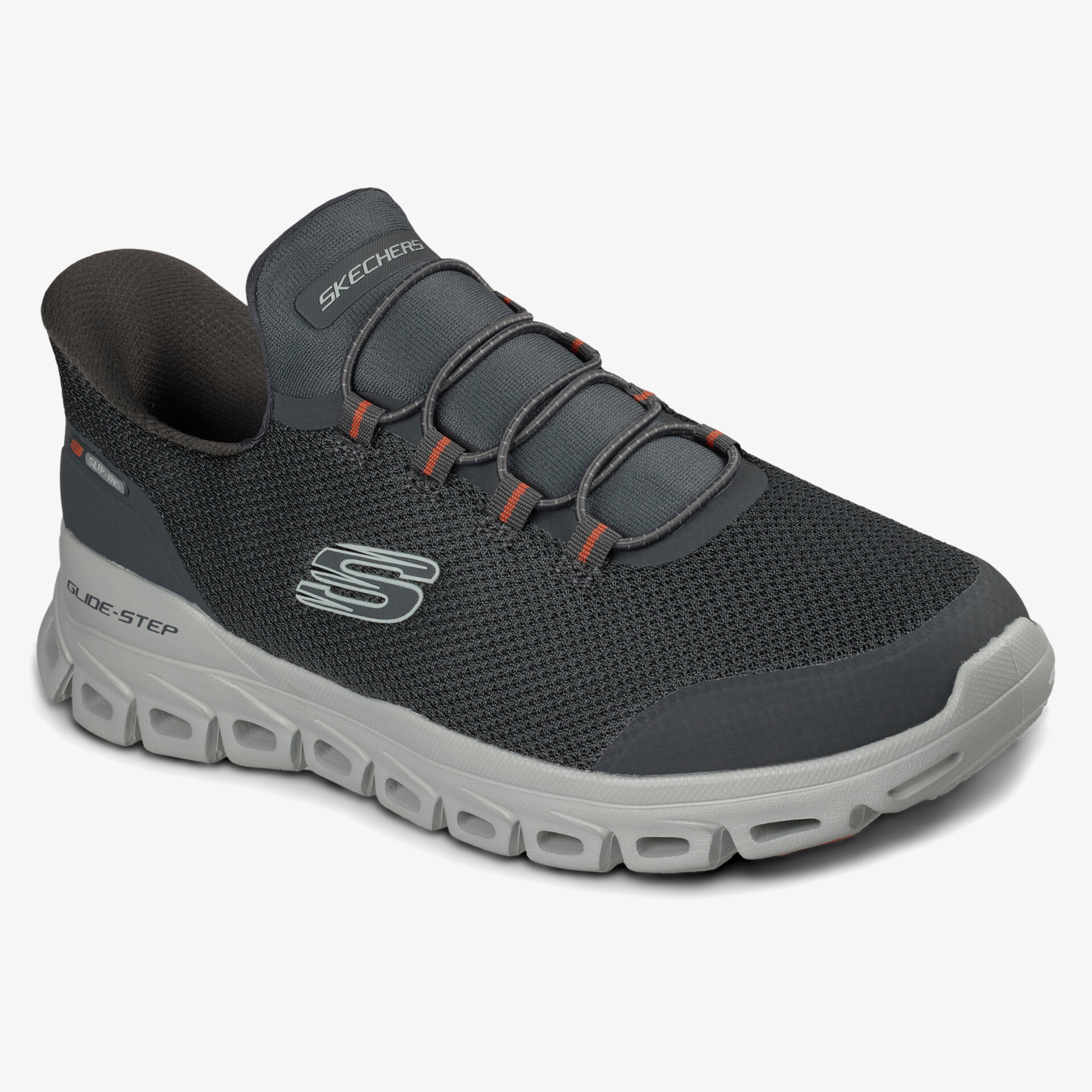 Leichter und bequemer Sneaker aus atmungsaktivem Material mit flexibler, rutschfester Sohle und elastischen Schnürsenkeln