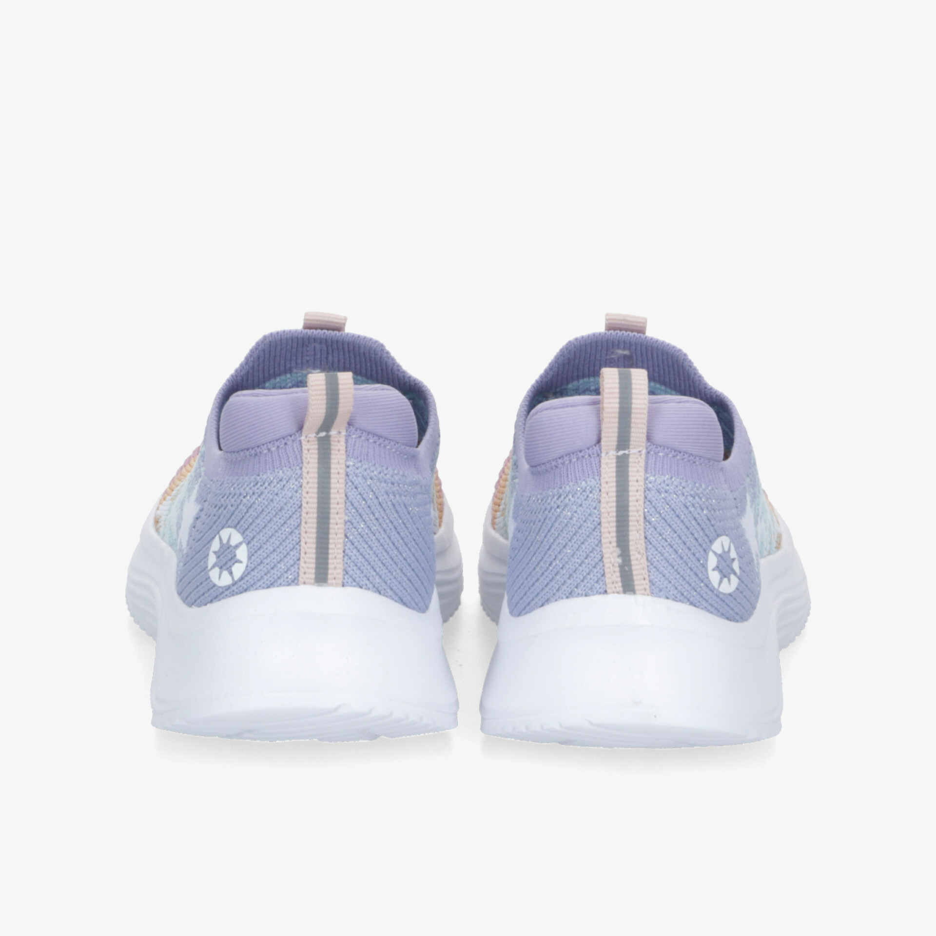 Leichte und atmungsaktive Sportschuhe Rückansicht mit modernem Design und rutschfester, flexibler Sohle