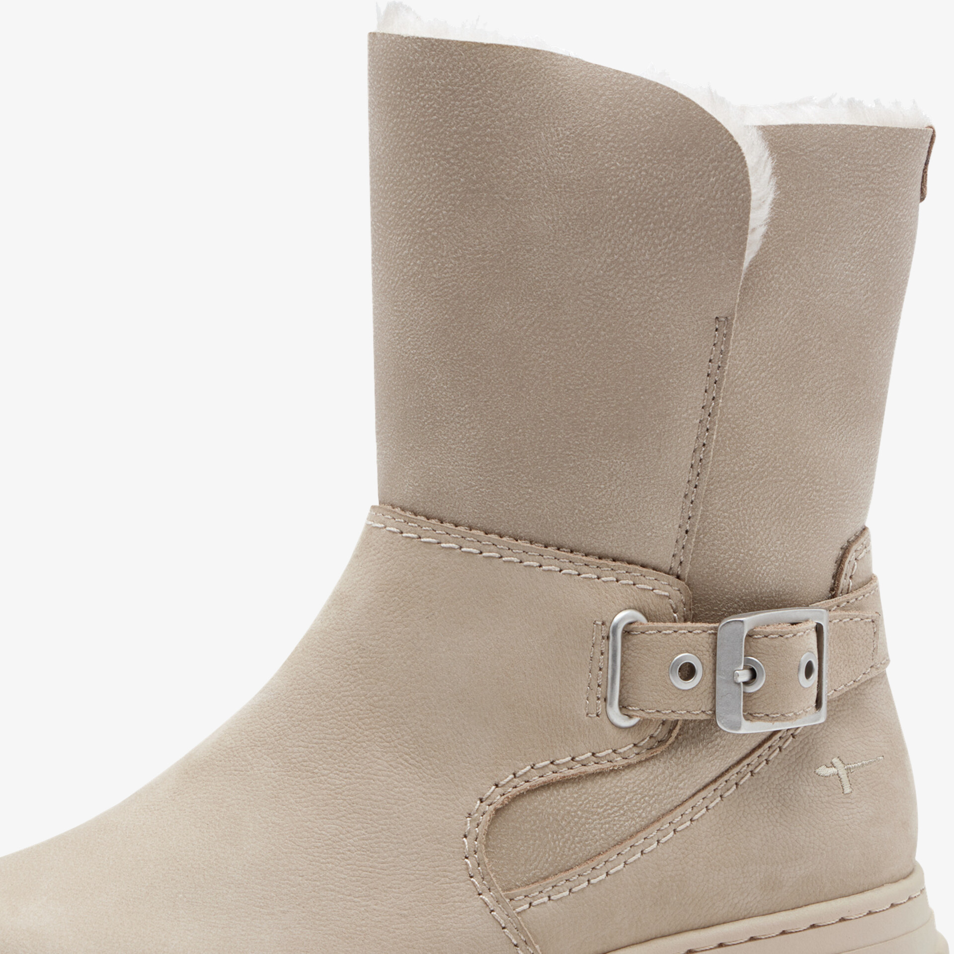 Warmer Winterstiefel mit weichem Innenfutter, verstellbarem Riemen und robustem Komfort