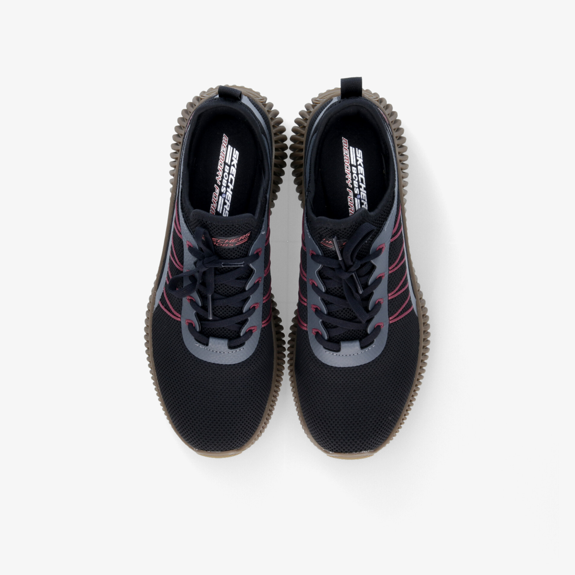 Leichte, atmungsaktive Sportschuhe mit rutschfester Sohle und komfortabler Passform, Draufsicht von oben