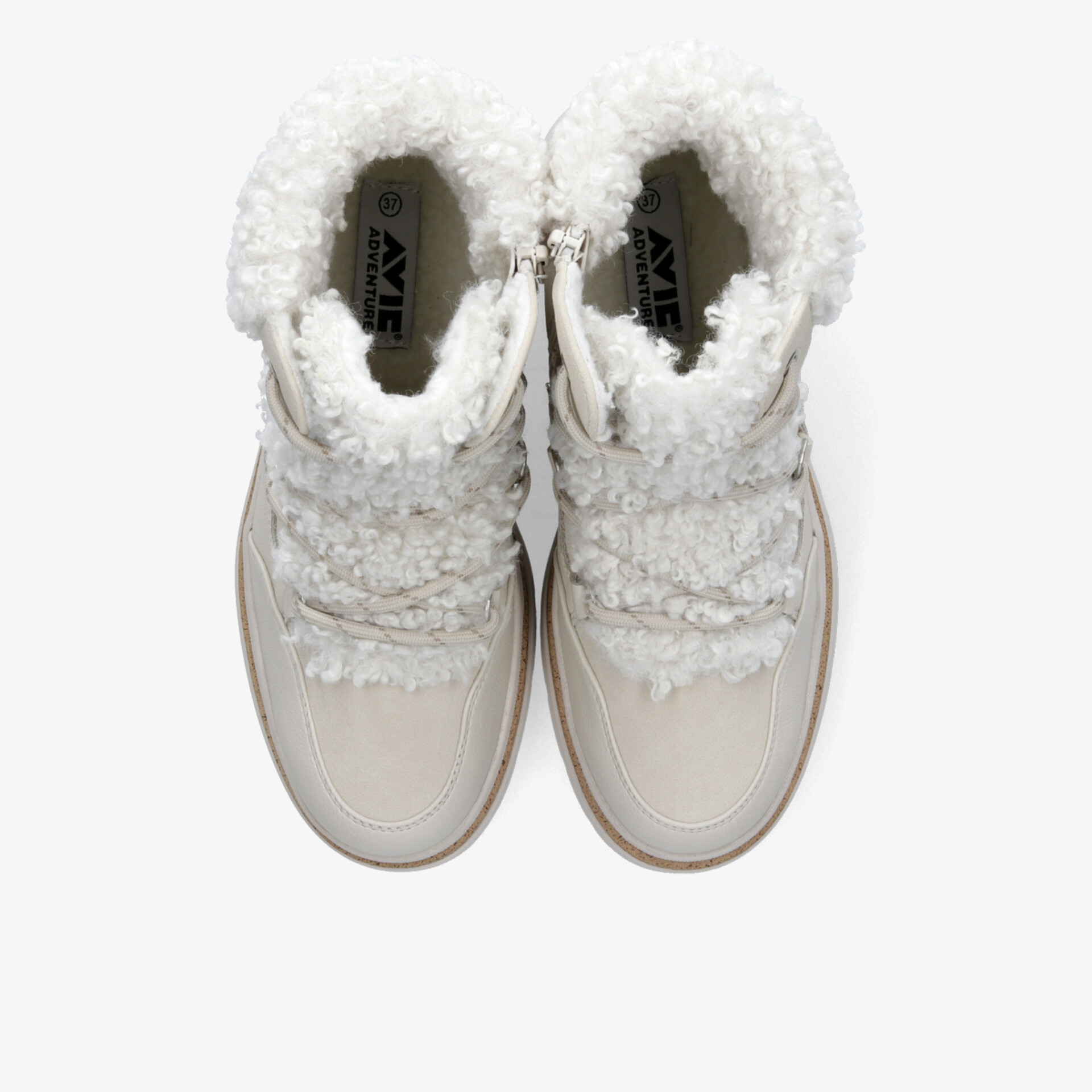 Warme Winterstiefel mit flauschigem Fellfutter und rutschfester Sohle, ideal für kalte Temperaturen und Komfort