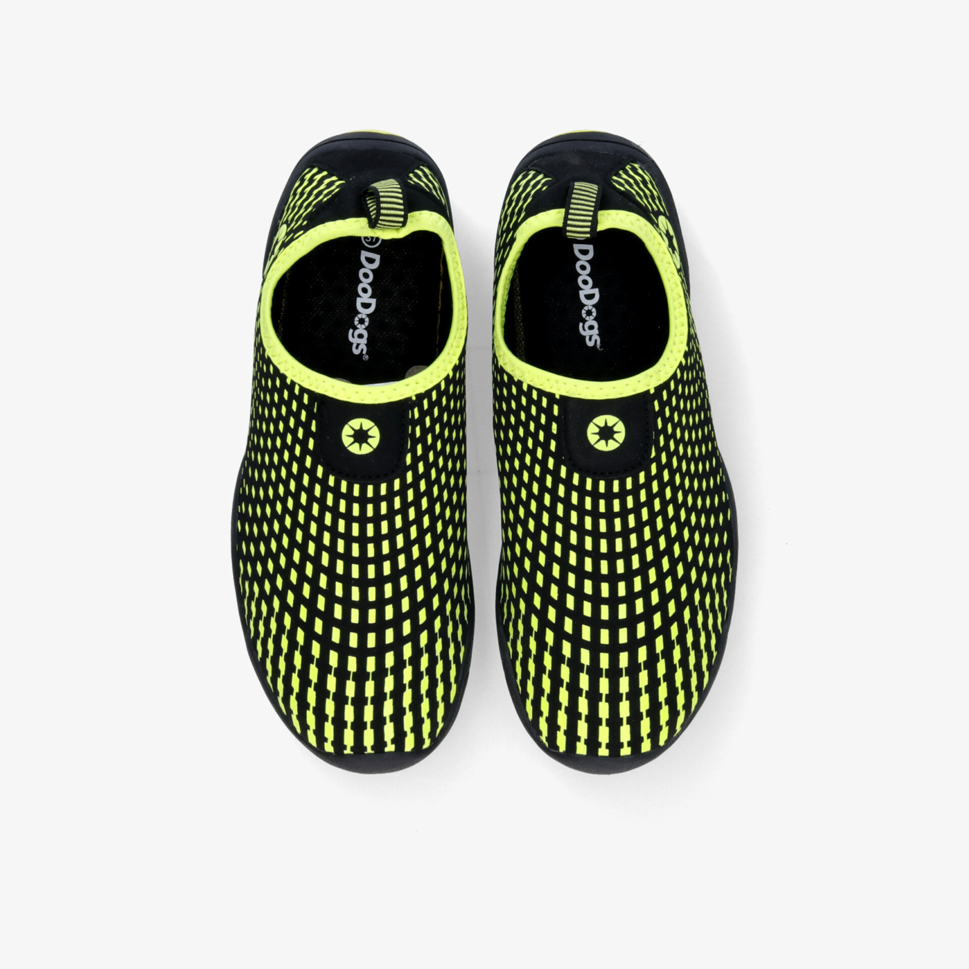 Wasserdichte, atmungsaktive Sportschuhe in Schwarz-Gelb mit rutschfester Sohle und bequemer Passform