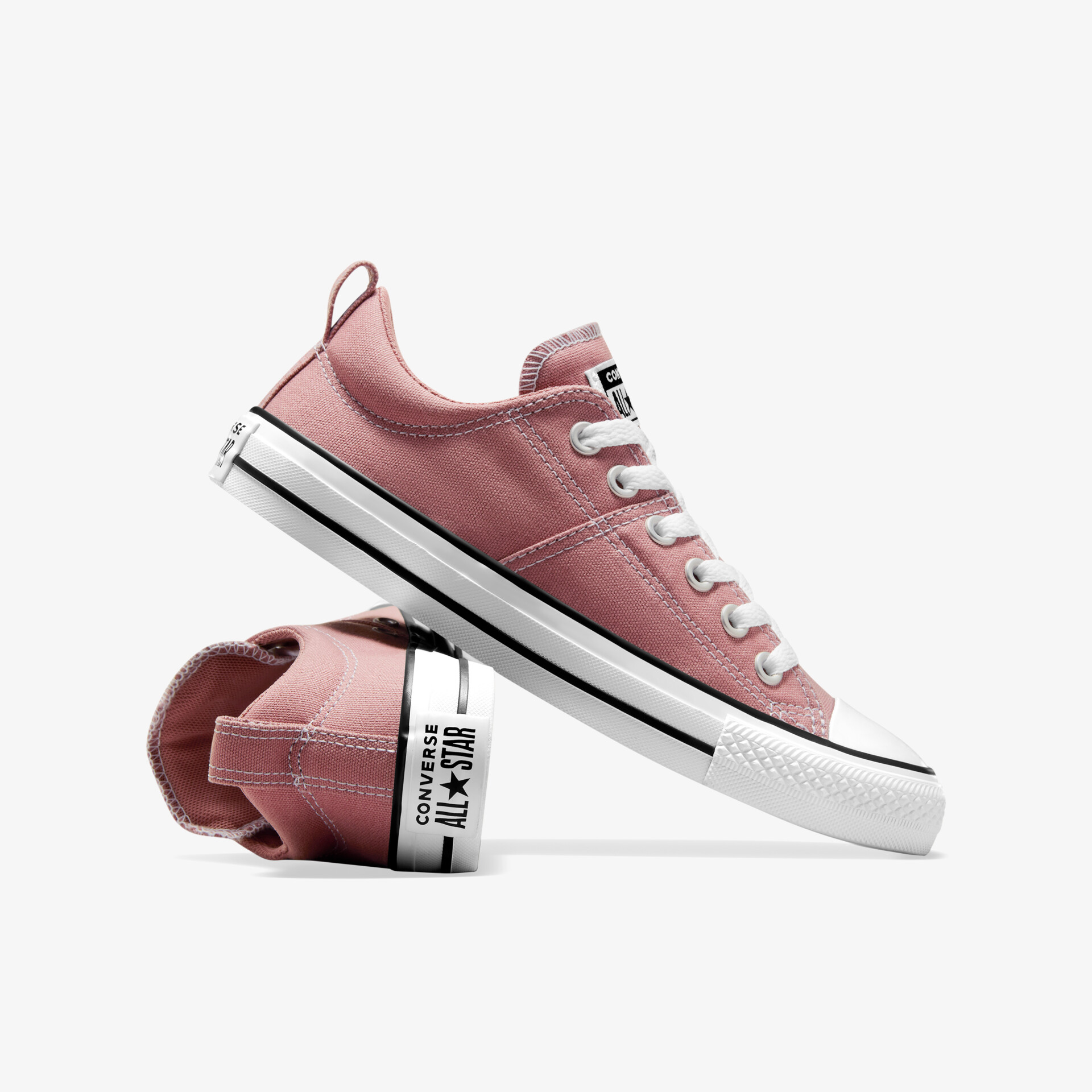 Rosa stylischer Sneaker mit weißer Sohle, komfortabel, leicht und flexibel für den Alltag