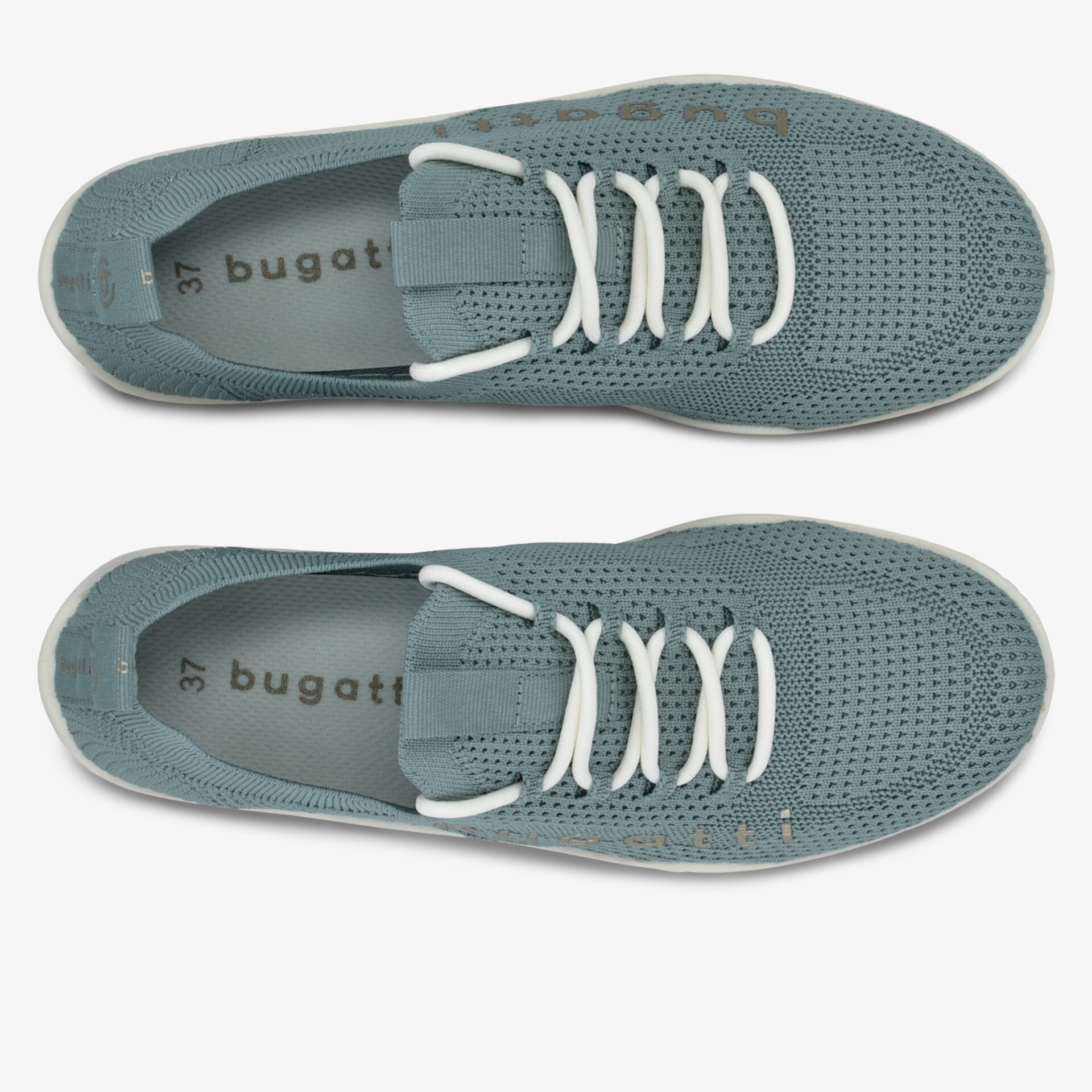 Bequeme und stilvolle Sneaker von oben in eleganter Optik