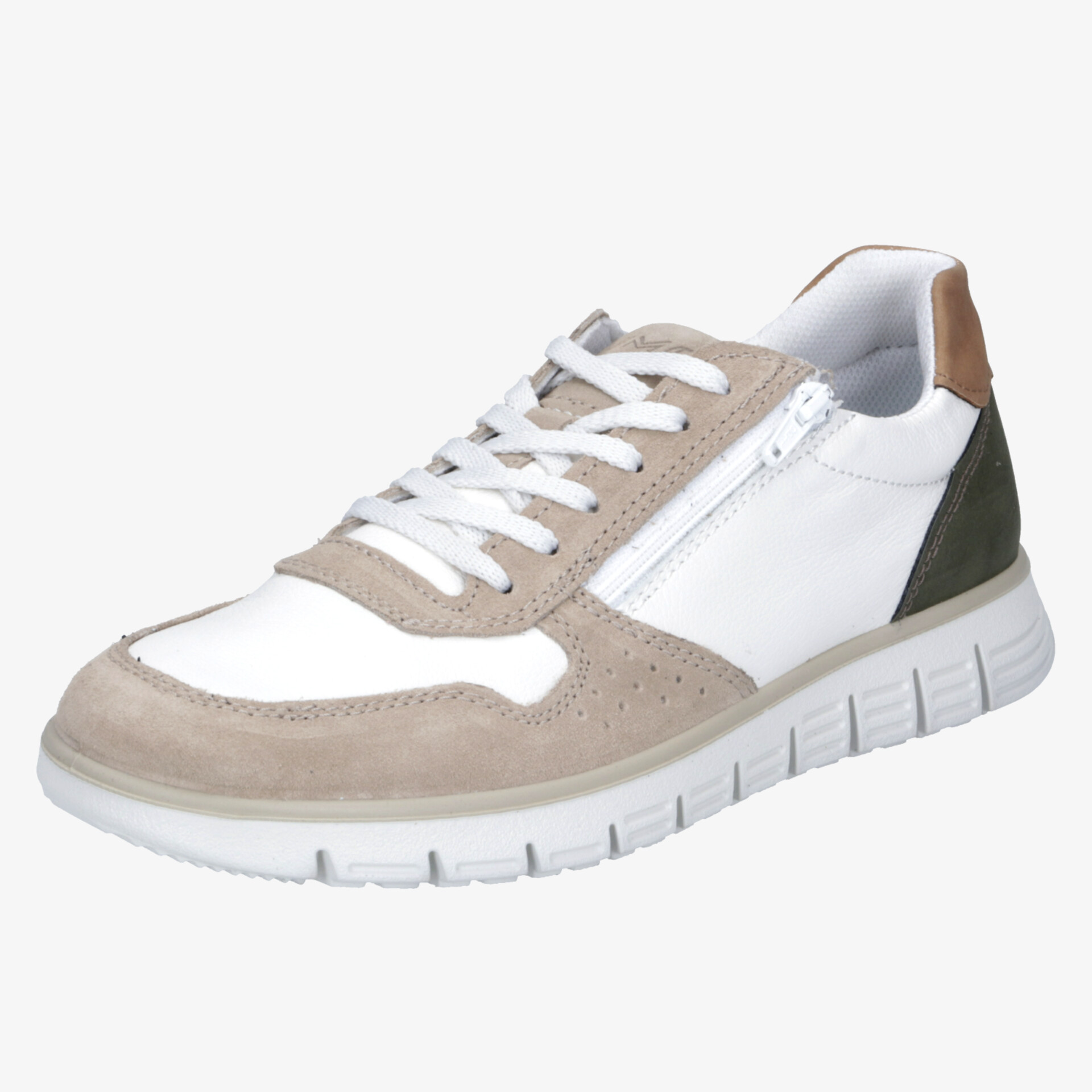 Leichter Sneaker mit atmungsaktivem Material, flexible Sohle und praktischem Reißverschluss für bequemen und sportlichen Tragekomfort