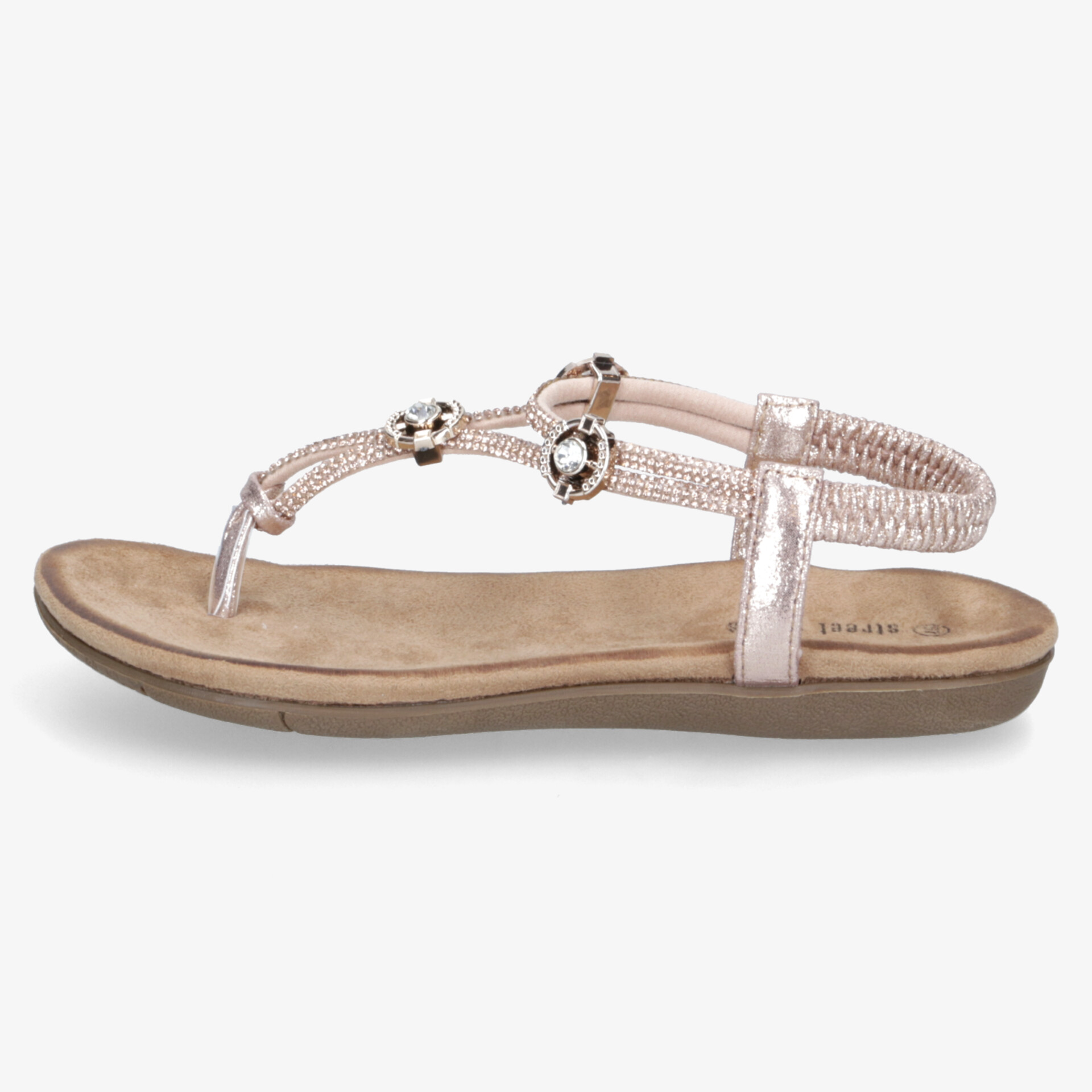Leichte Sandale mit flexiblem Fußbett, weichen Riemen und modischem, elegantem Design für hohen Tragekomfort