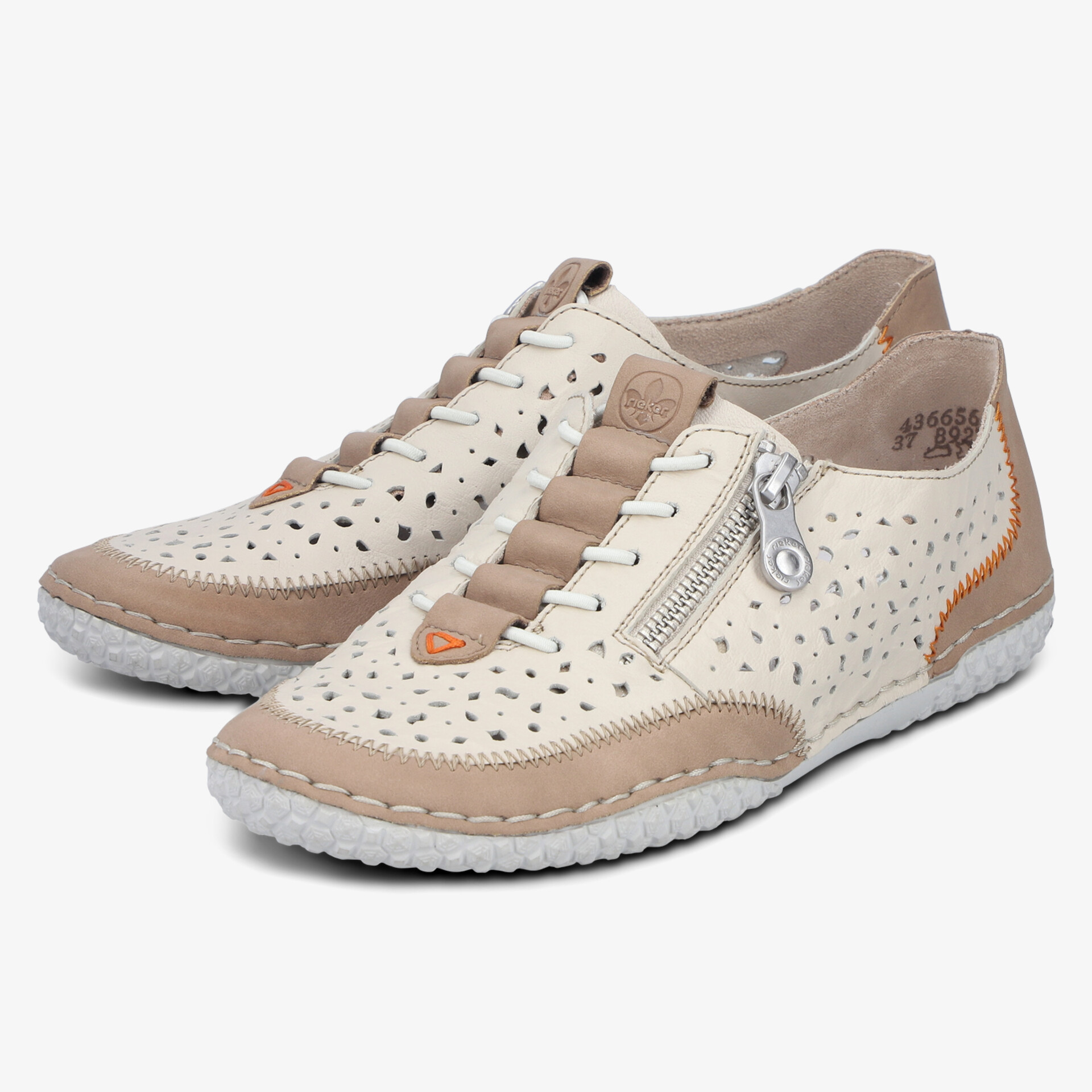 leichter Freizeitschuh mit Reißverschluss und atmungsaktivem weichem Material für hohen Tragekomfort