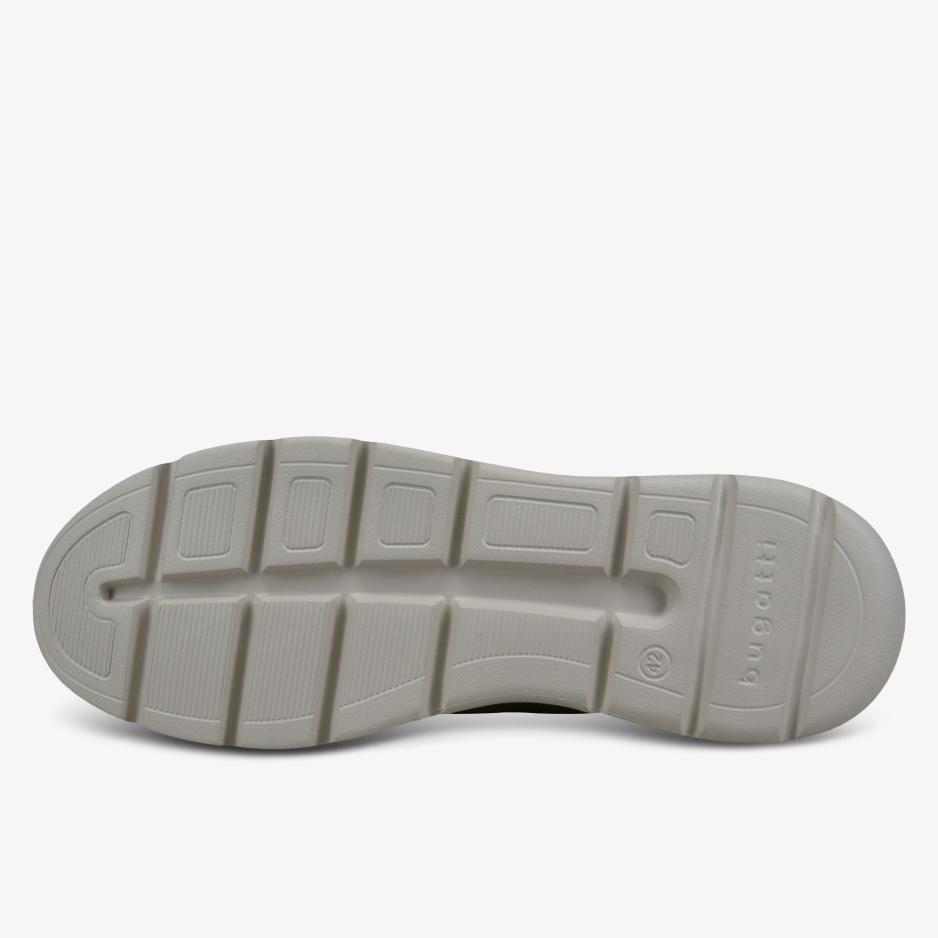 Strapazierfähige Sohle mit rutschfestem Profil für optimalen Halt und Komfort.