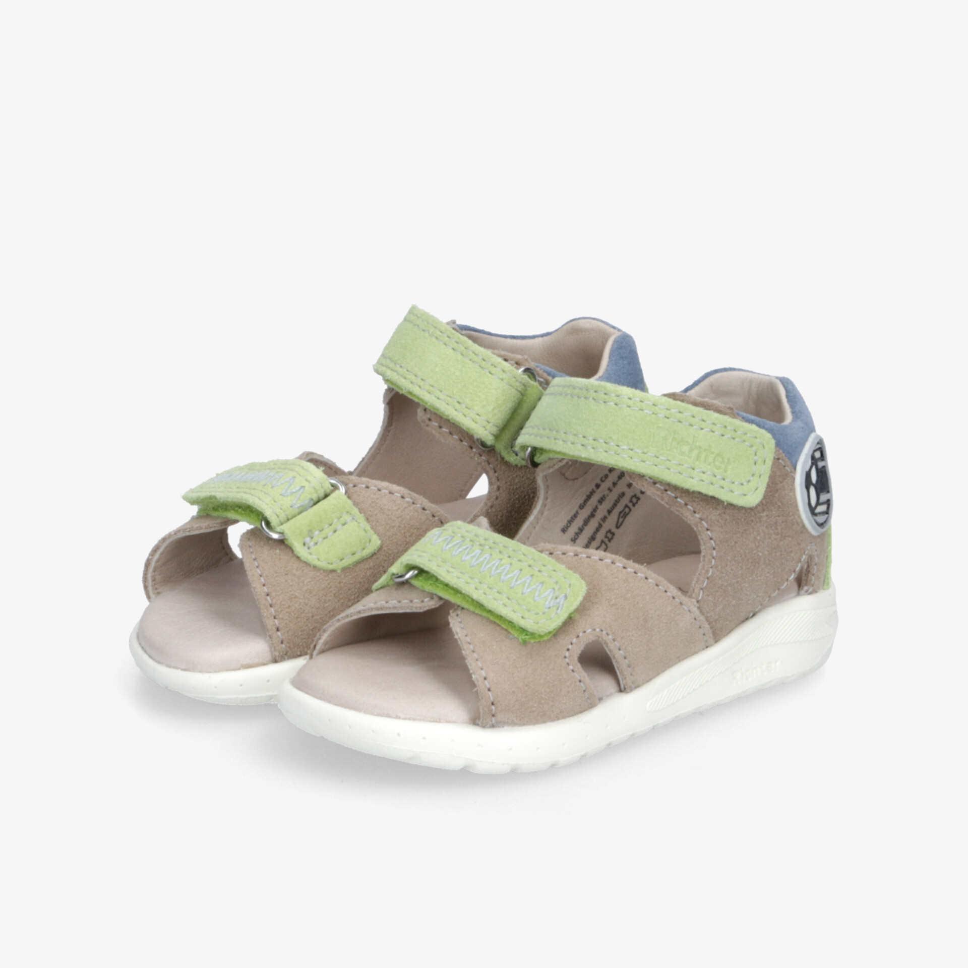 Bequeme Kinder-Sandalen mit verstellbaren Klettverschlüssen und rutschfester Sohle für optimalen Halt