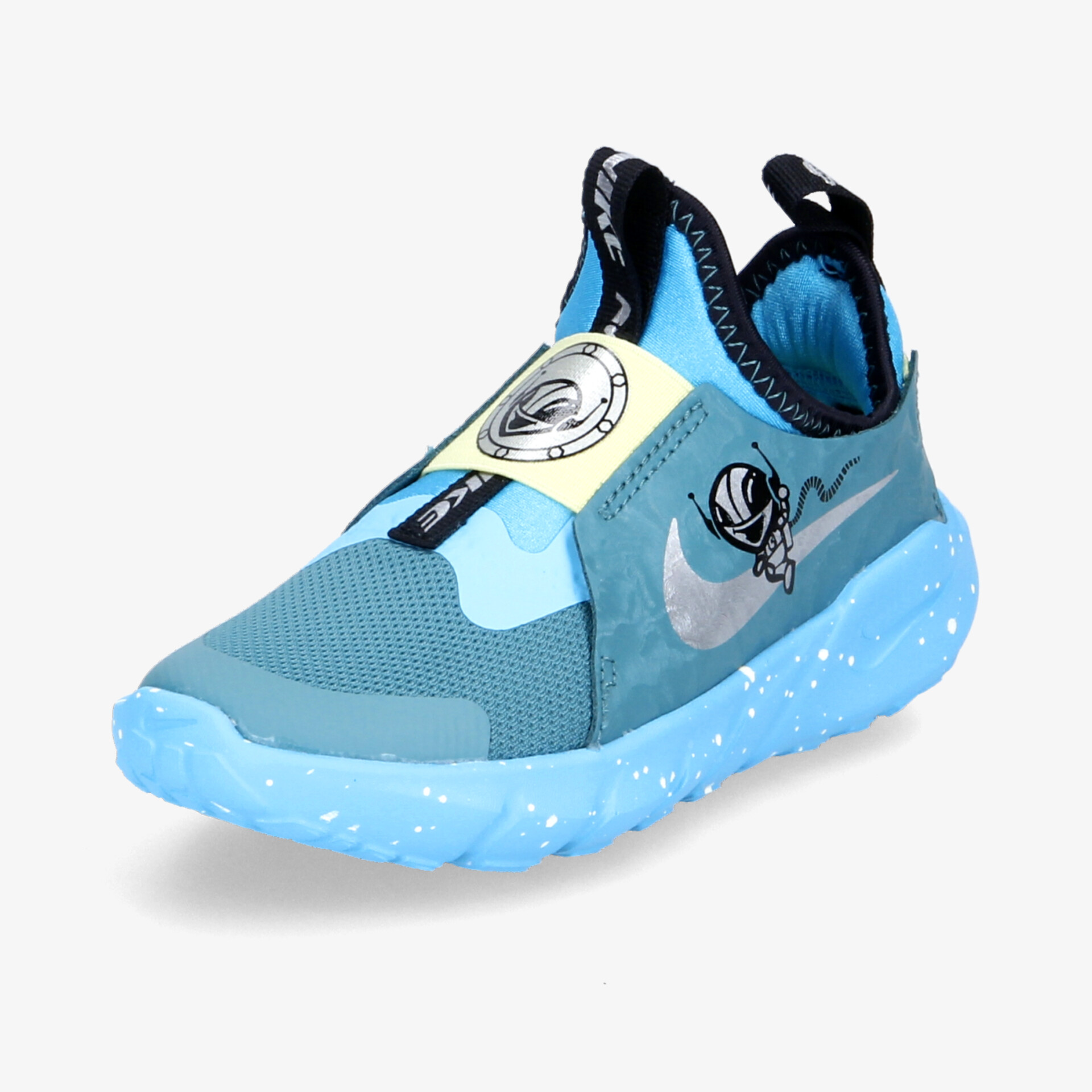 Moderner, sportlicher Sneaker in Blau mit einzigartigem Design und rutschfester Sohle