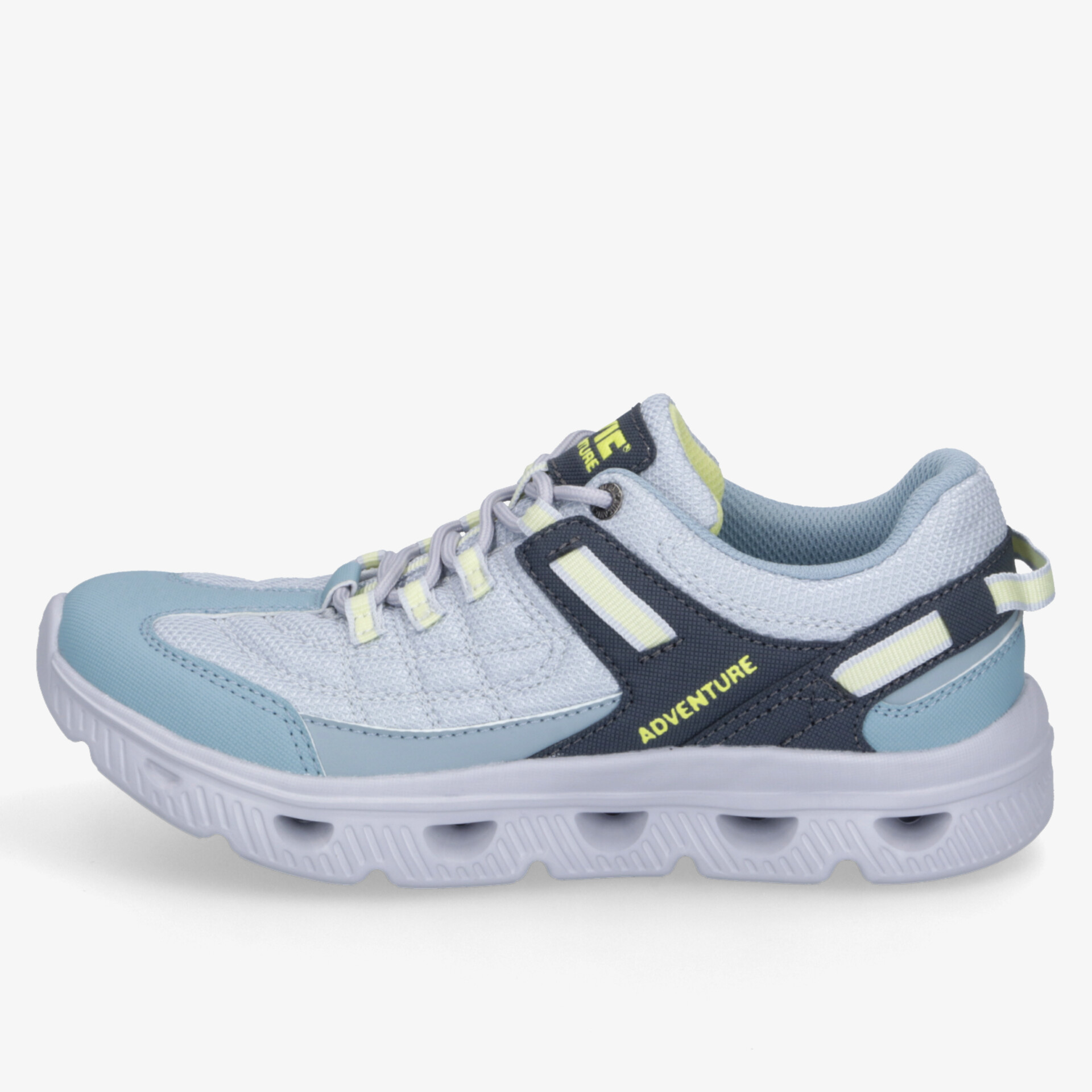 Moderner Sportschuh mit innovativer Sohle und hohem Tragekomfort in Blautönen