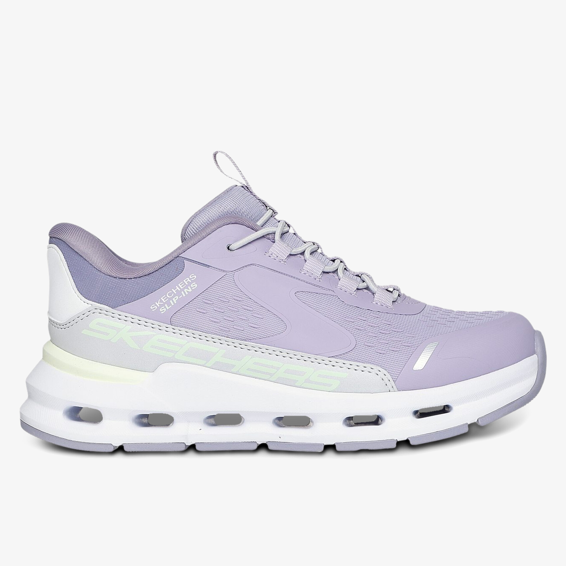 Sportlicher leichter Sneaker mit atmungsaktivem Material und komfortabler Dämpfung in lila