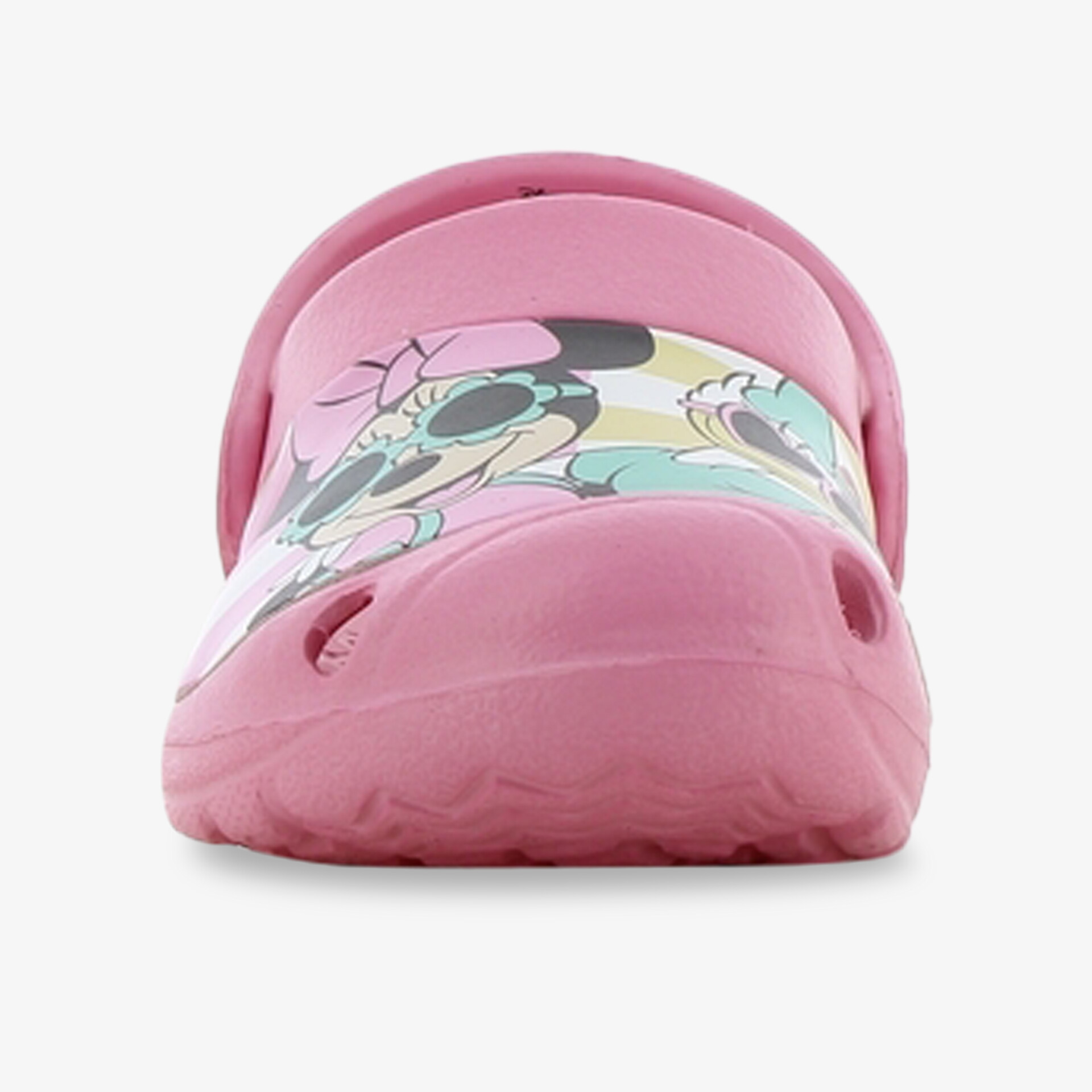 Leichter, bequemer und farbenfroher Schuh mit rutschfester Sohle und kindgerechtem Design, Frontansicht