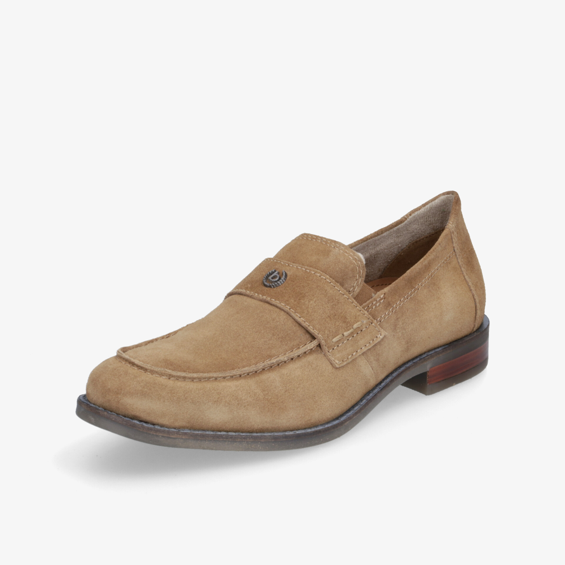 Eleganter brauner Leder-Slipper mit komfortabler Passform und rutschfestem Design