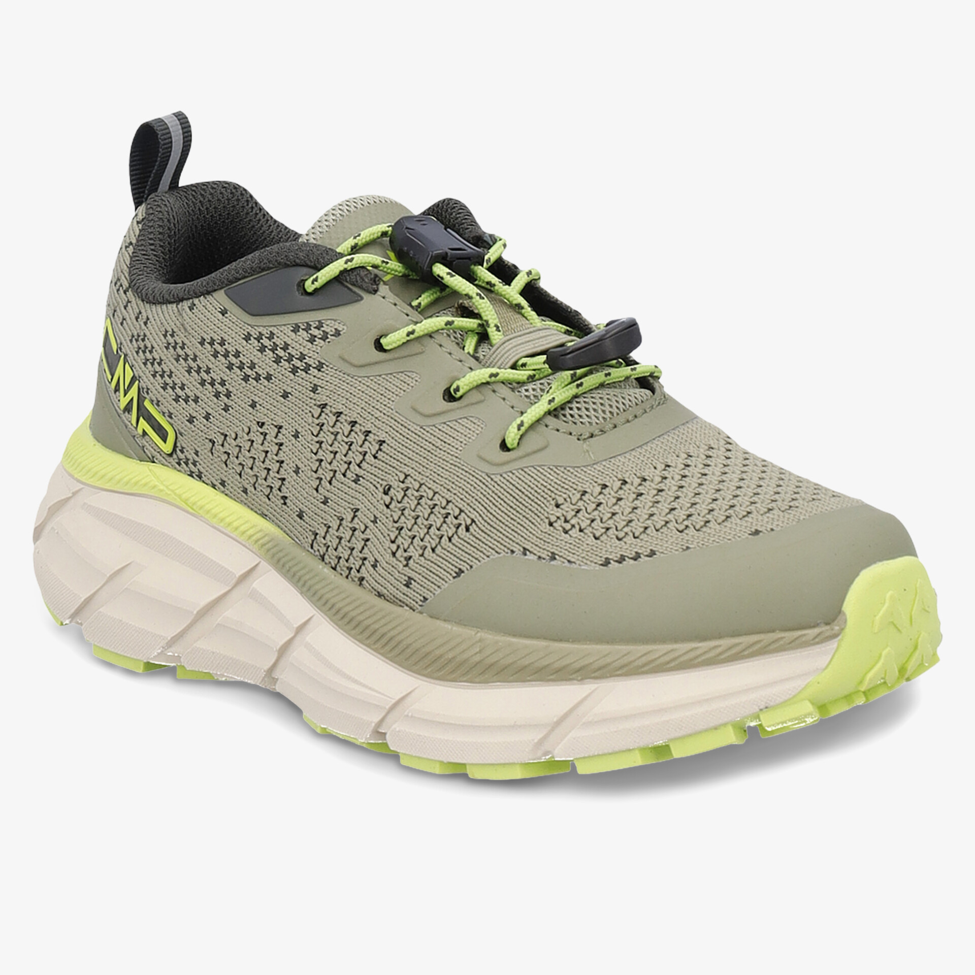 Bequemer, robuster Sneaker mit atmungsaktivem Material und stoßdämpfender Sohle.