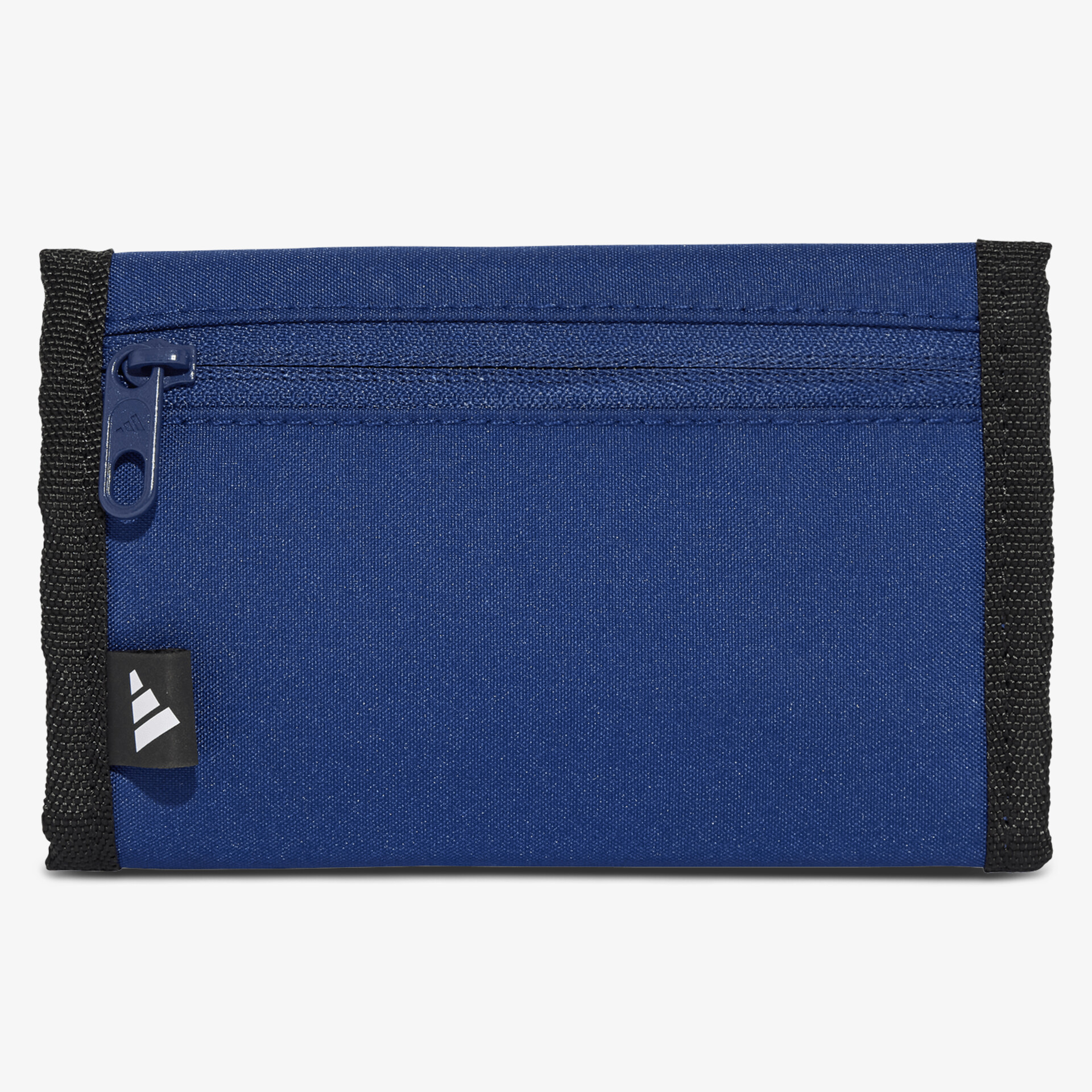 Kompaktes, robustes Portemonnaie mit Reißverschlussfach in blau, perfekt für sichere Aufbewahrung