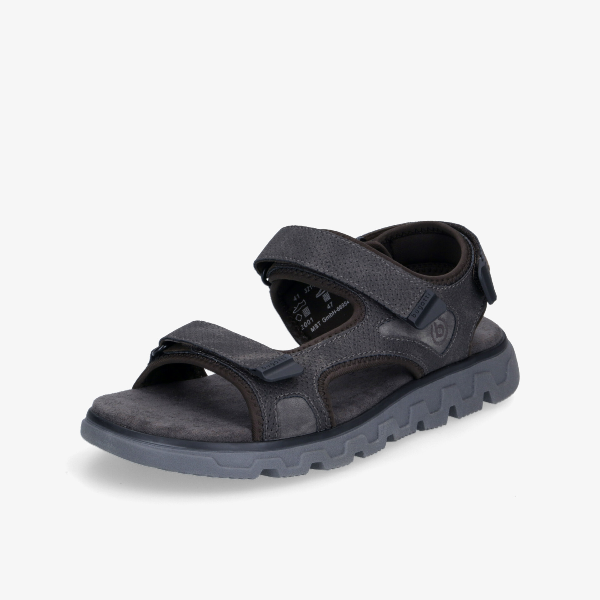 Vielseitige Sandale mit verstellbaren Riemen und rutschfester Sohle für optimalen Tragekomfort und Halt.