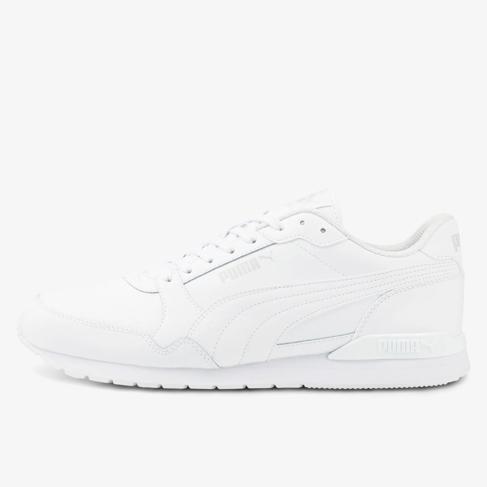 Weißer leichter Sneaker mit rutschfester Sohle und sportivem Design für komfortablen Tragekomfort