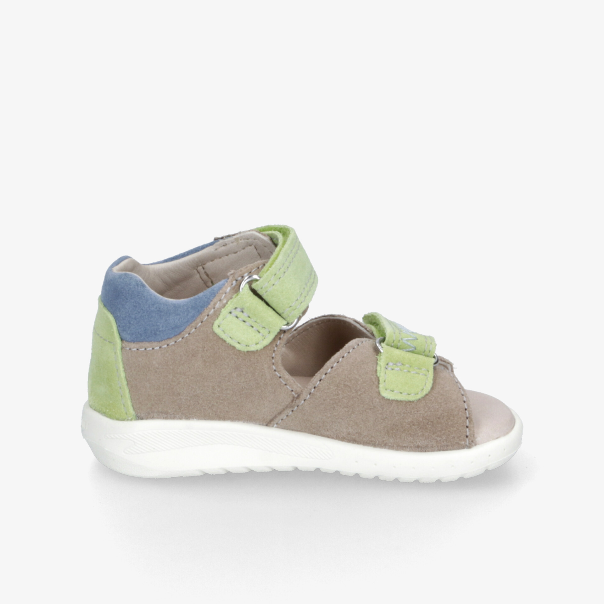 leichte und komfortable Sandale mit verstellbaren Klettverschlüssen und flexibler, rutschfester Sohle