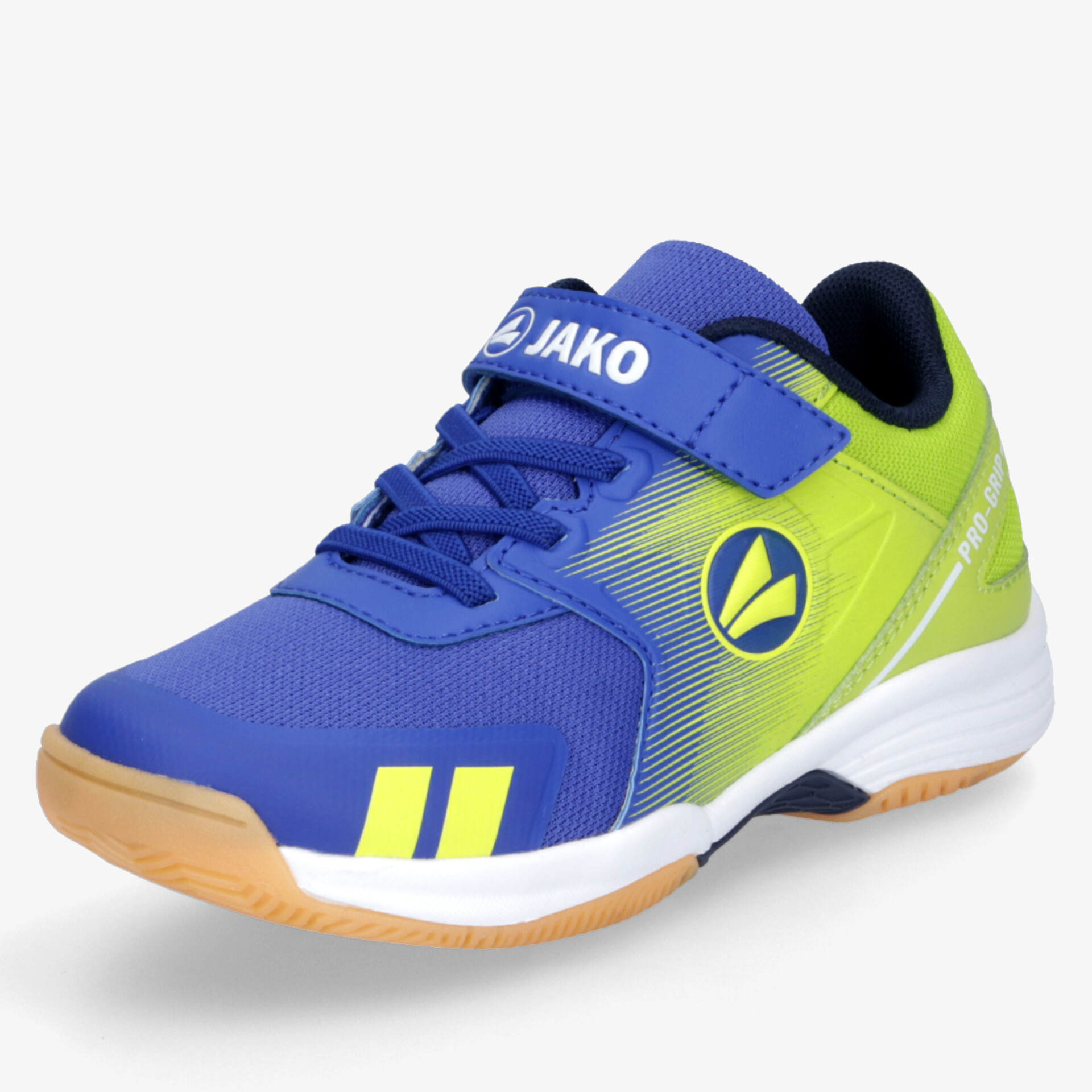 Moderner Sportschuh in Blau und Grün mit leichtem Material und rutschfester Sohle für optimalen Komfort