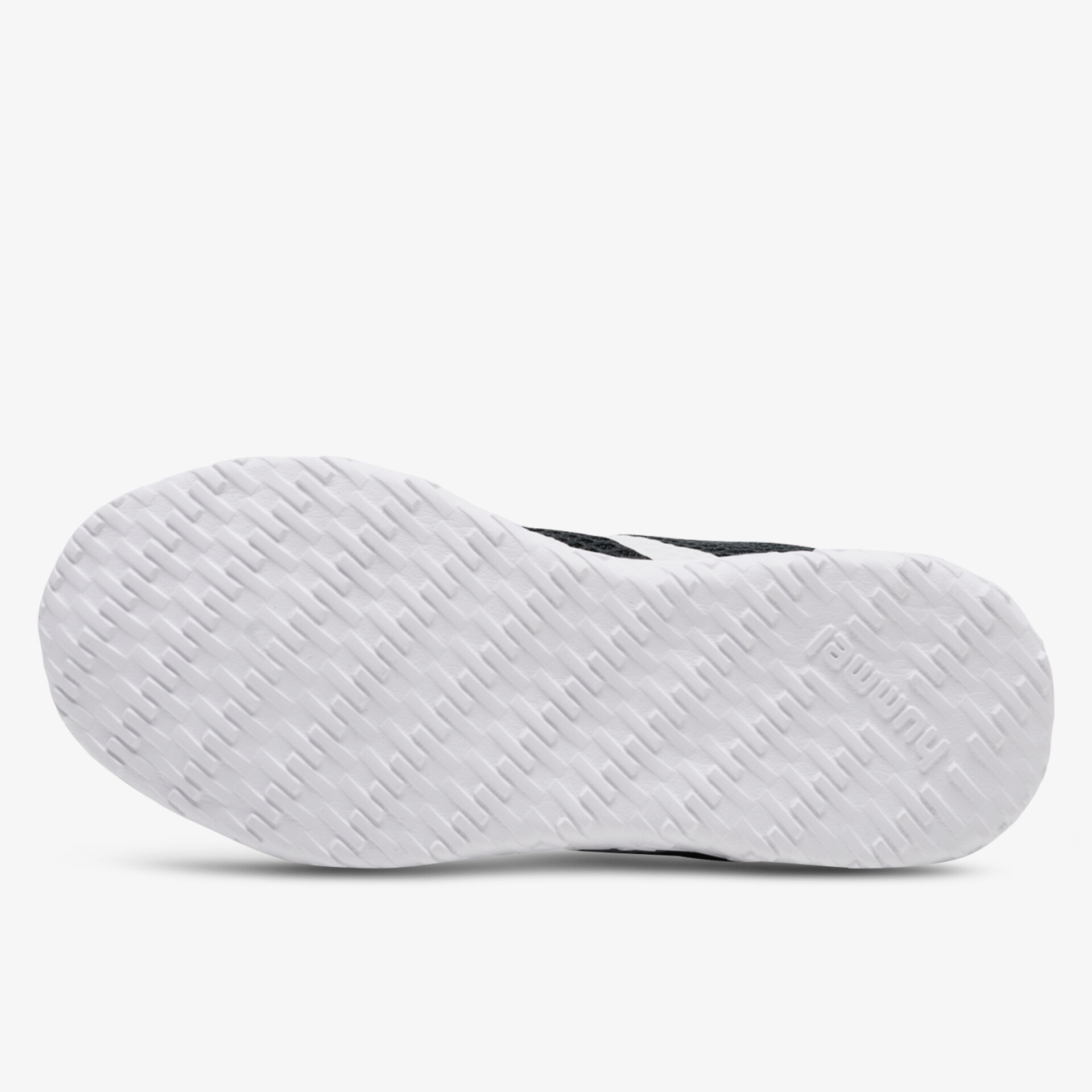 Rutschfeste und robuste weiße Sohle mit sportlichem Profil für sicheren Halt bei verschiedenen Aktivitäten