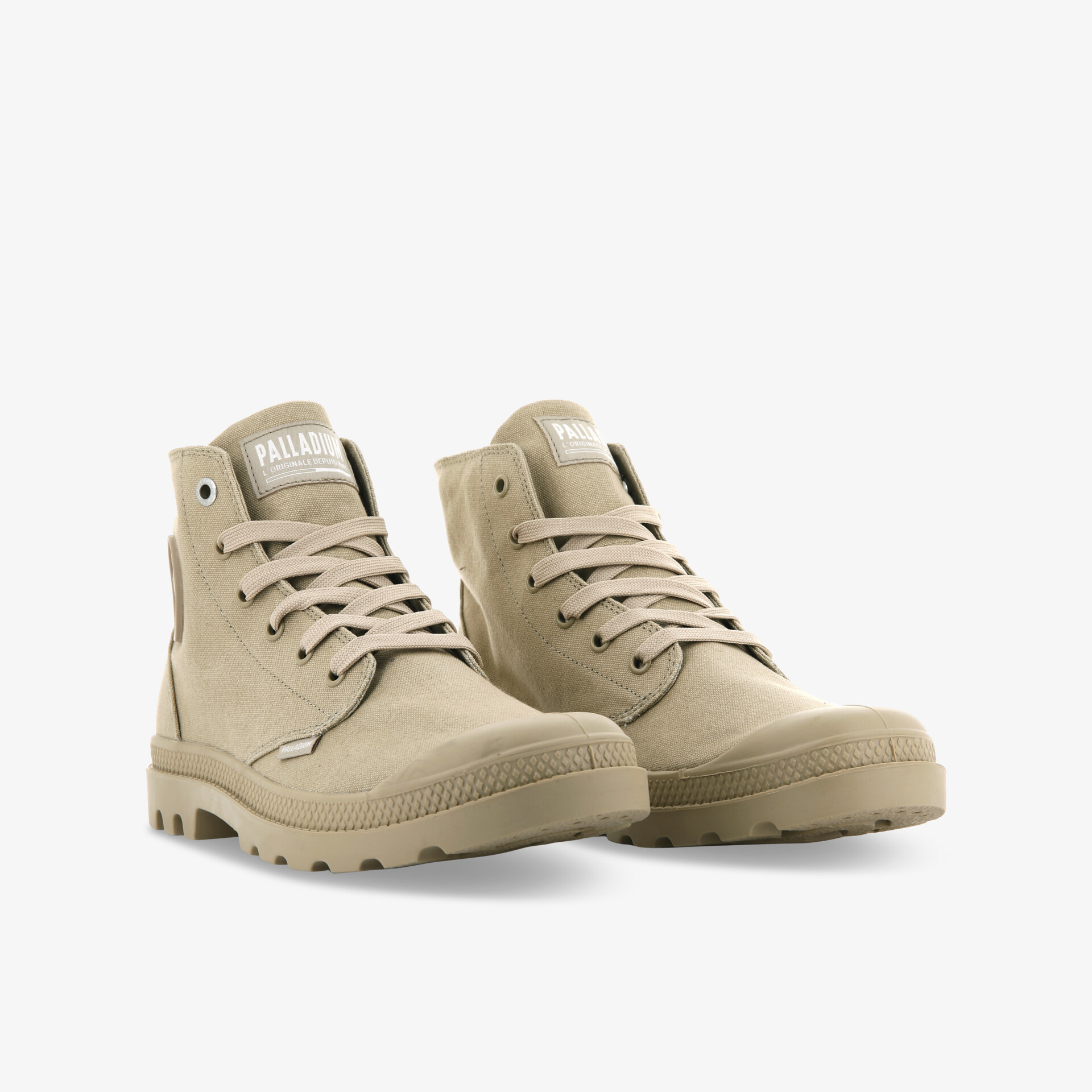 Beige Schnürstiefel mit robustem Design und komfortablem Tragegefühl, ideal für vielseitige Outfits.