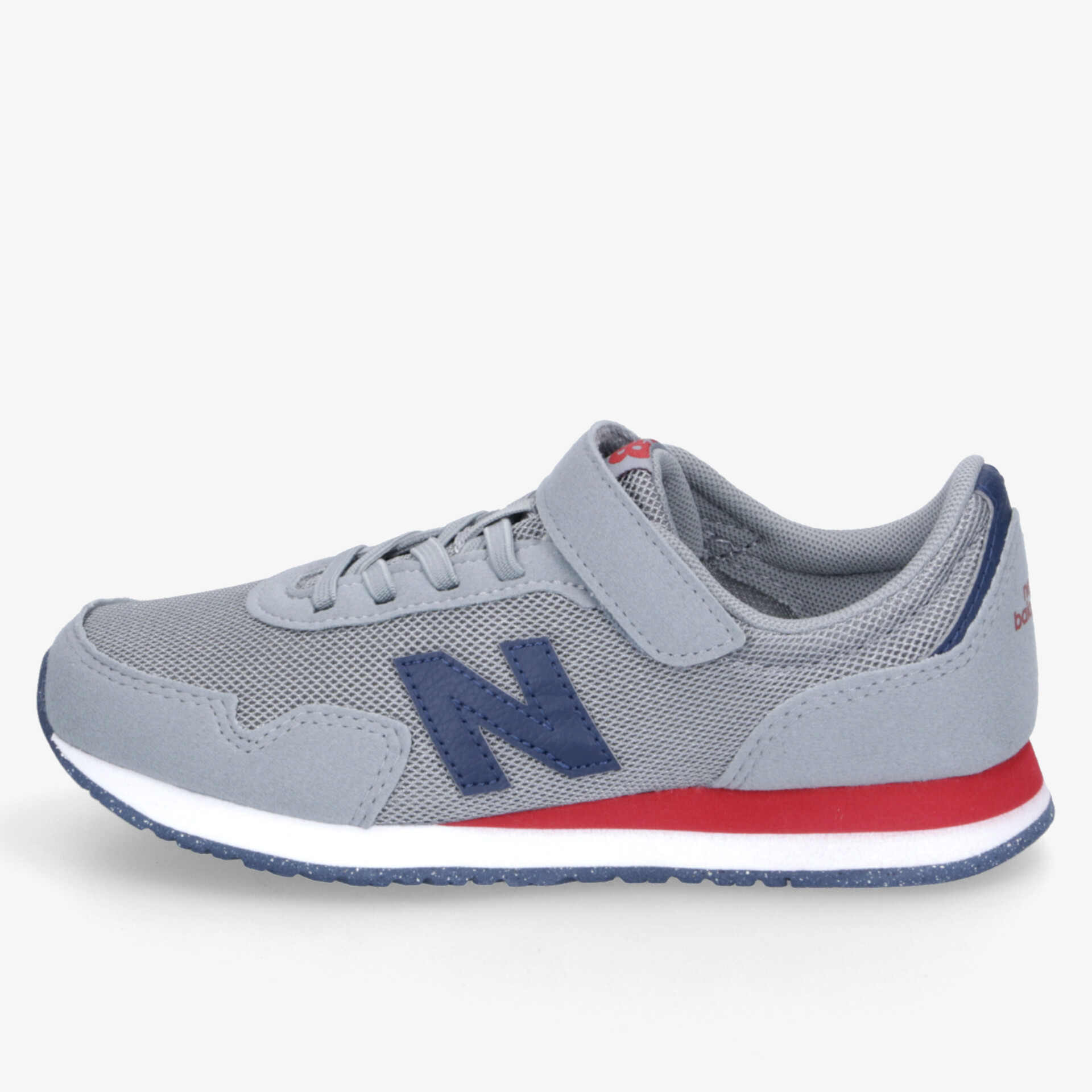 Leichter Sportschuh in Grau-Blau mit rutschfester Sohle und bequemer Passform, ideal für sportliche Aktivitäten