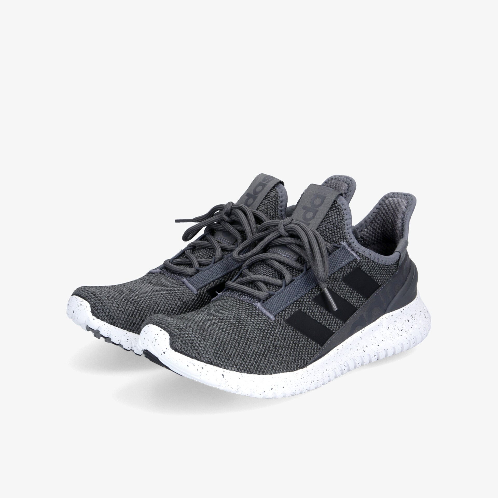 Graue Sneaker mit leichter Sohle und sportlichem Design für hohen Tragekomfort. Atmungsaktives Material sorgt für gute Belüftung.