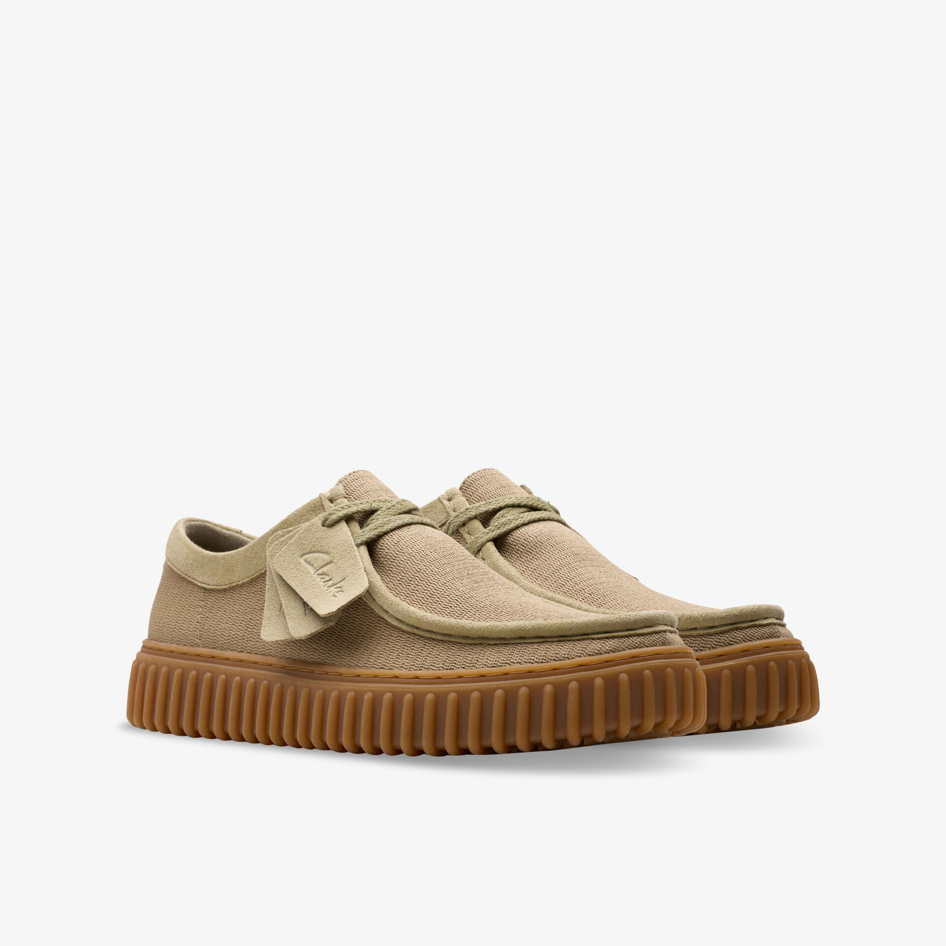 Bequeme beige Freizeitschuhe mit robuster flexibler Sohle und sportlichem, leichtem Design, ideal für Alltag und Freizeit