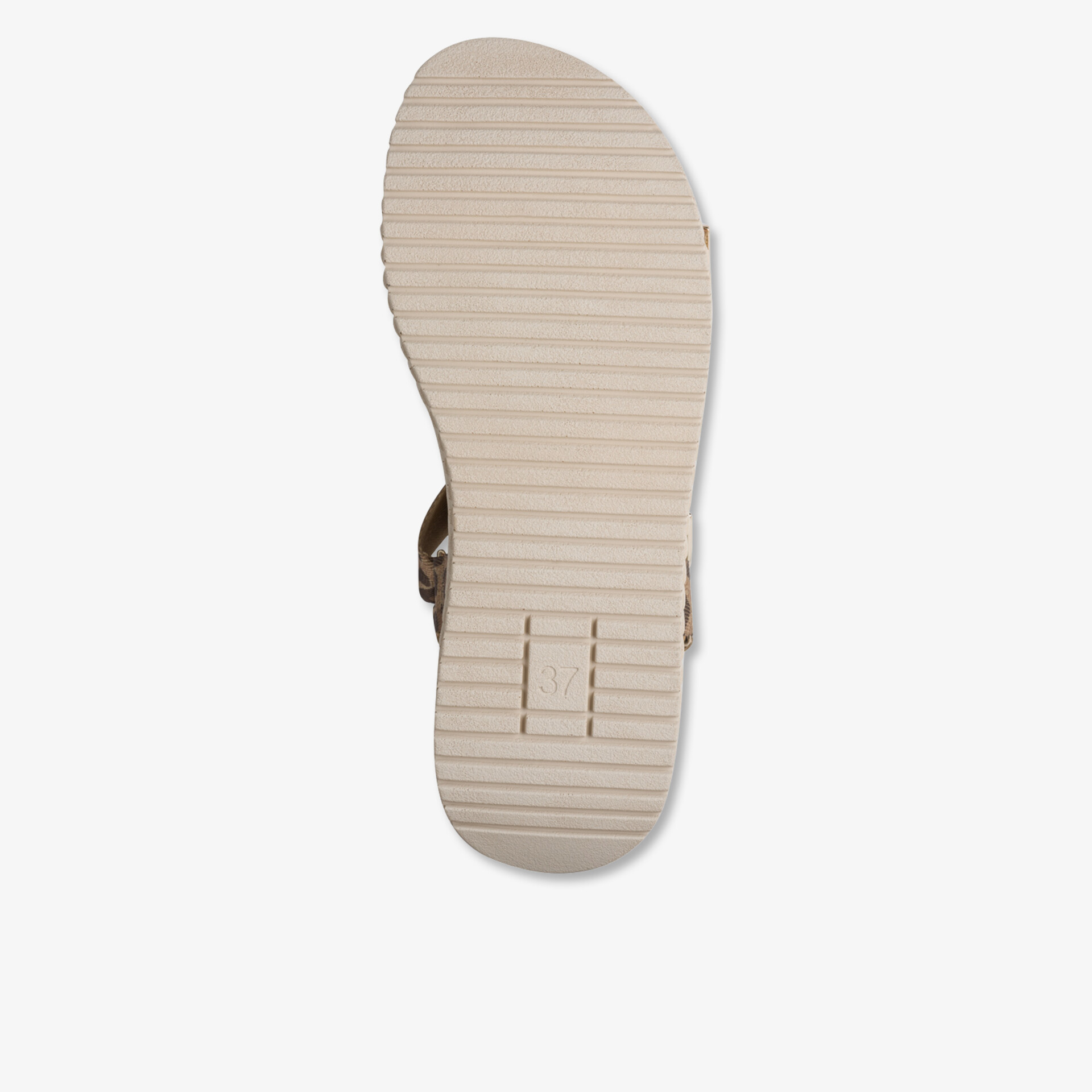 Rutschfeste, profilierte Laufsohle mit flexibler und langlebiger Struktur für sicheren Halt