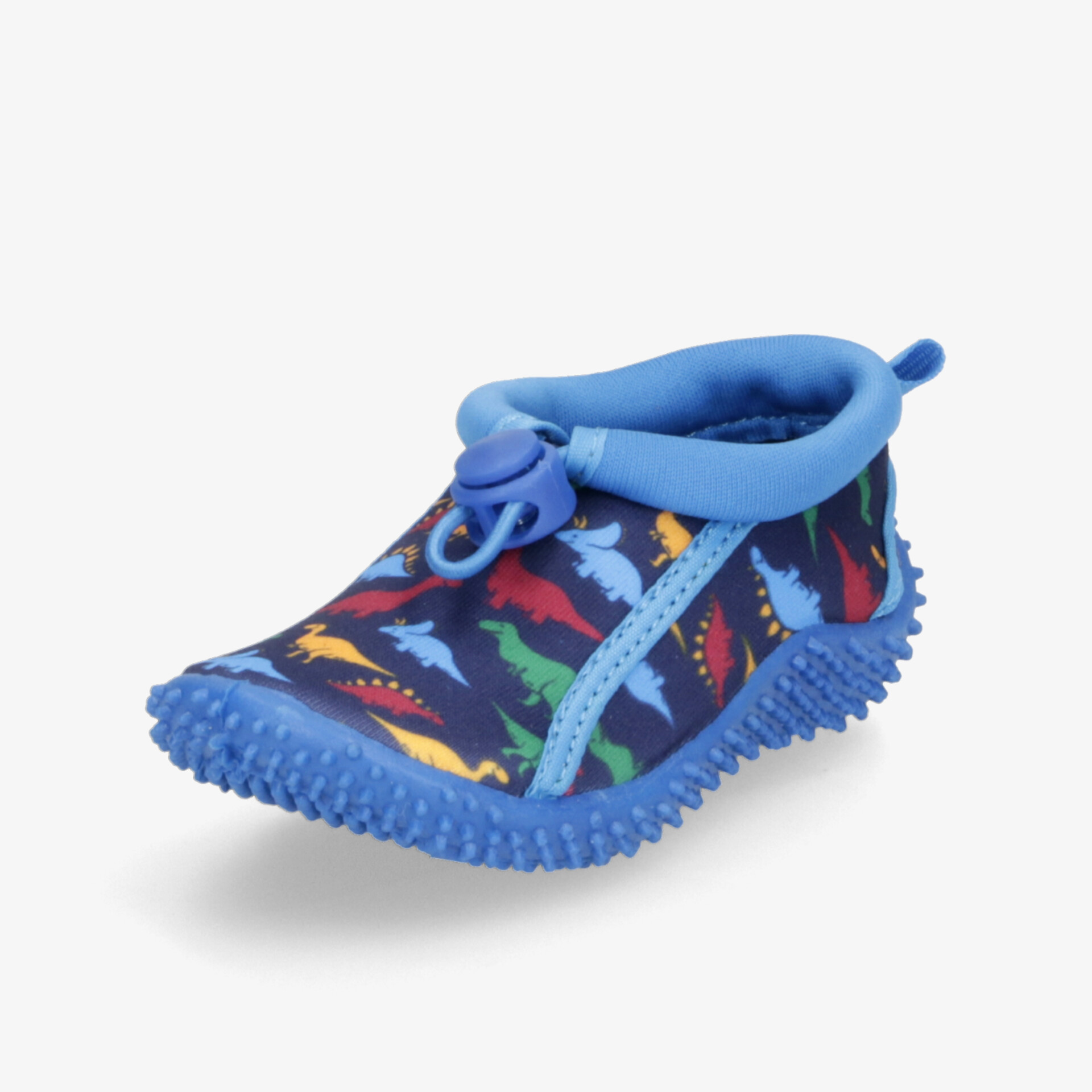 Wasserschuh mit rutschfester Sohle und buntem Dinosauriermuster, flexibel, leicht und bequem für Wasseraktivitäten