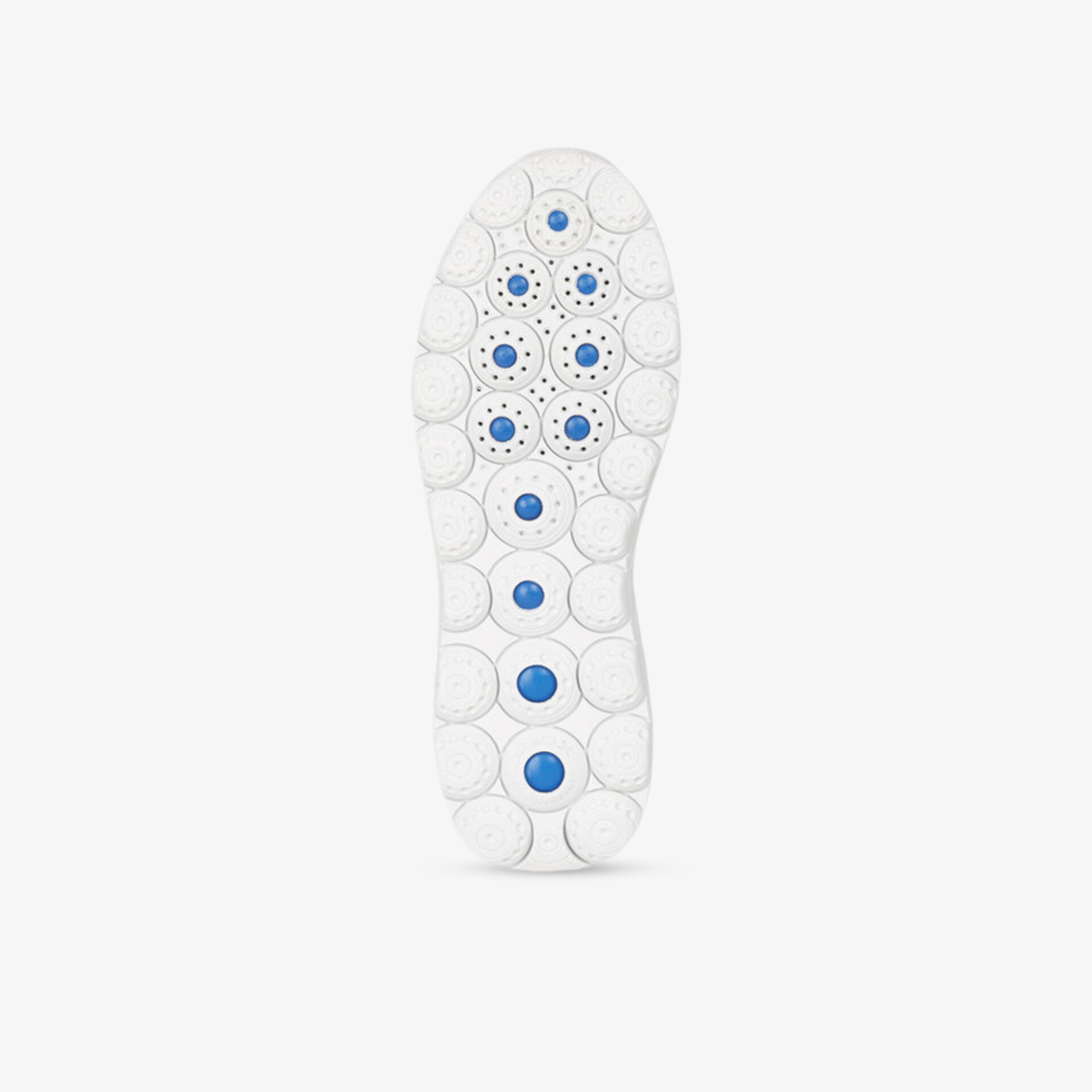 Strapazierfähige und flexible Schuhsohle mit rutschfestem Profil und stoßdämpfender Wirkung für optimalen Komfort.