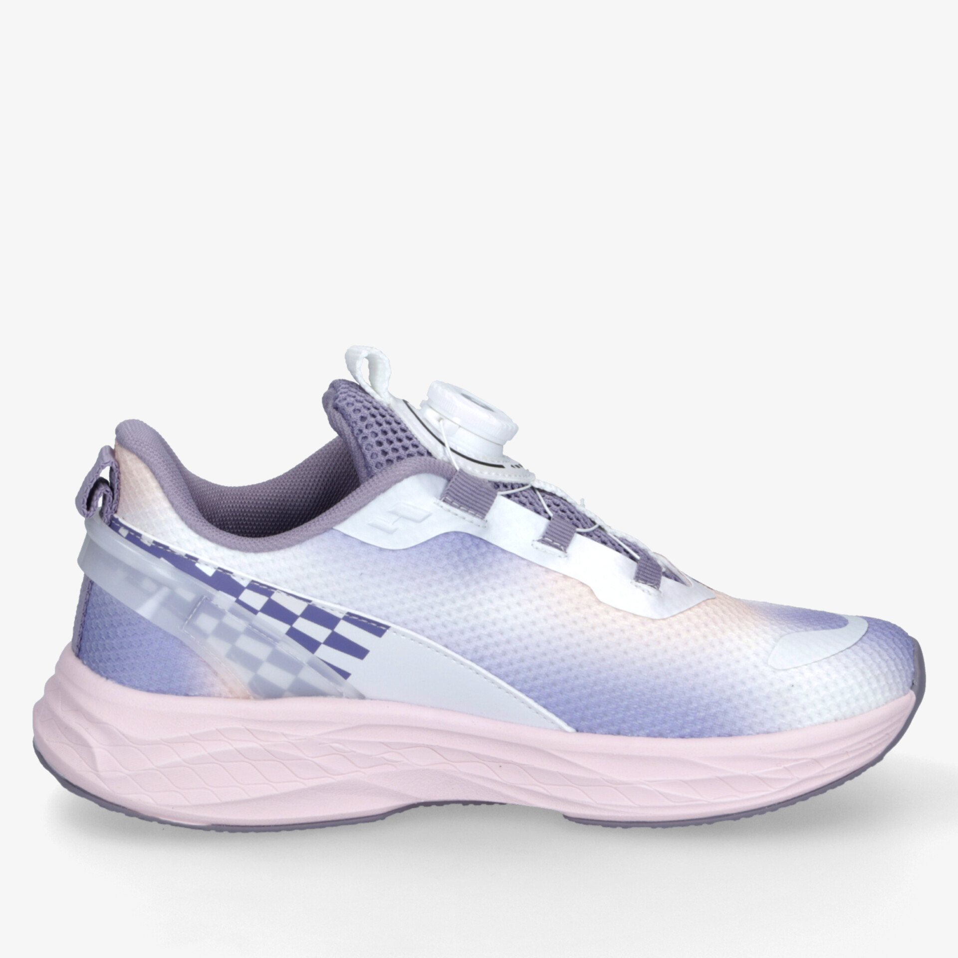 Leichter Sneaker mit stoßdämpfender Sohle und atmungsaktivem, flexiblem Material in modernem Design