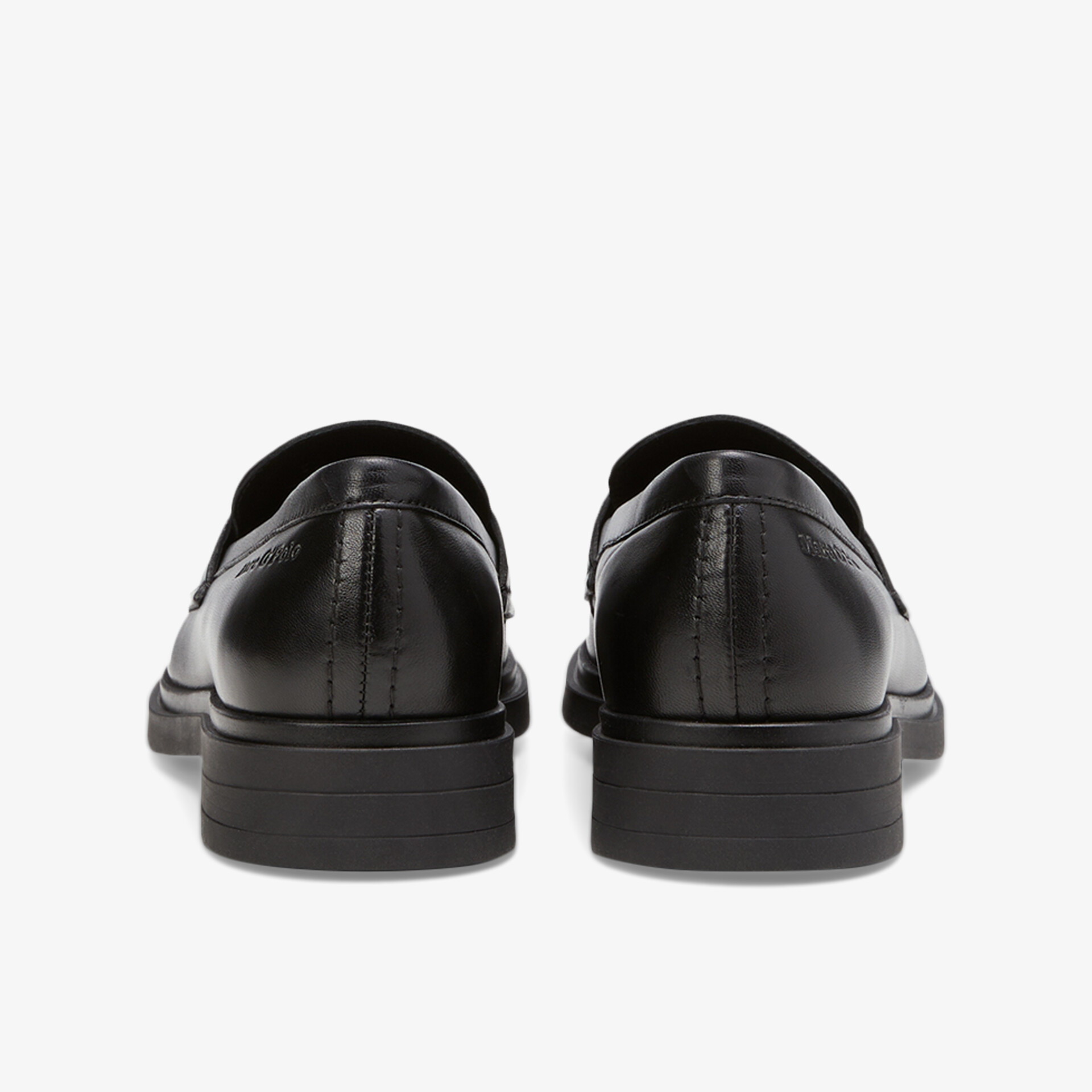 Klassische schwarze Lederschuhe mit strapazierfähiger Sohle, ideal für Business und Freizeit.