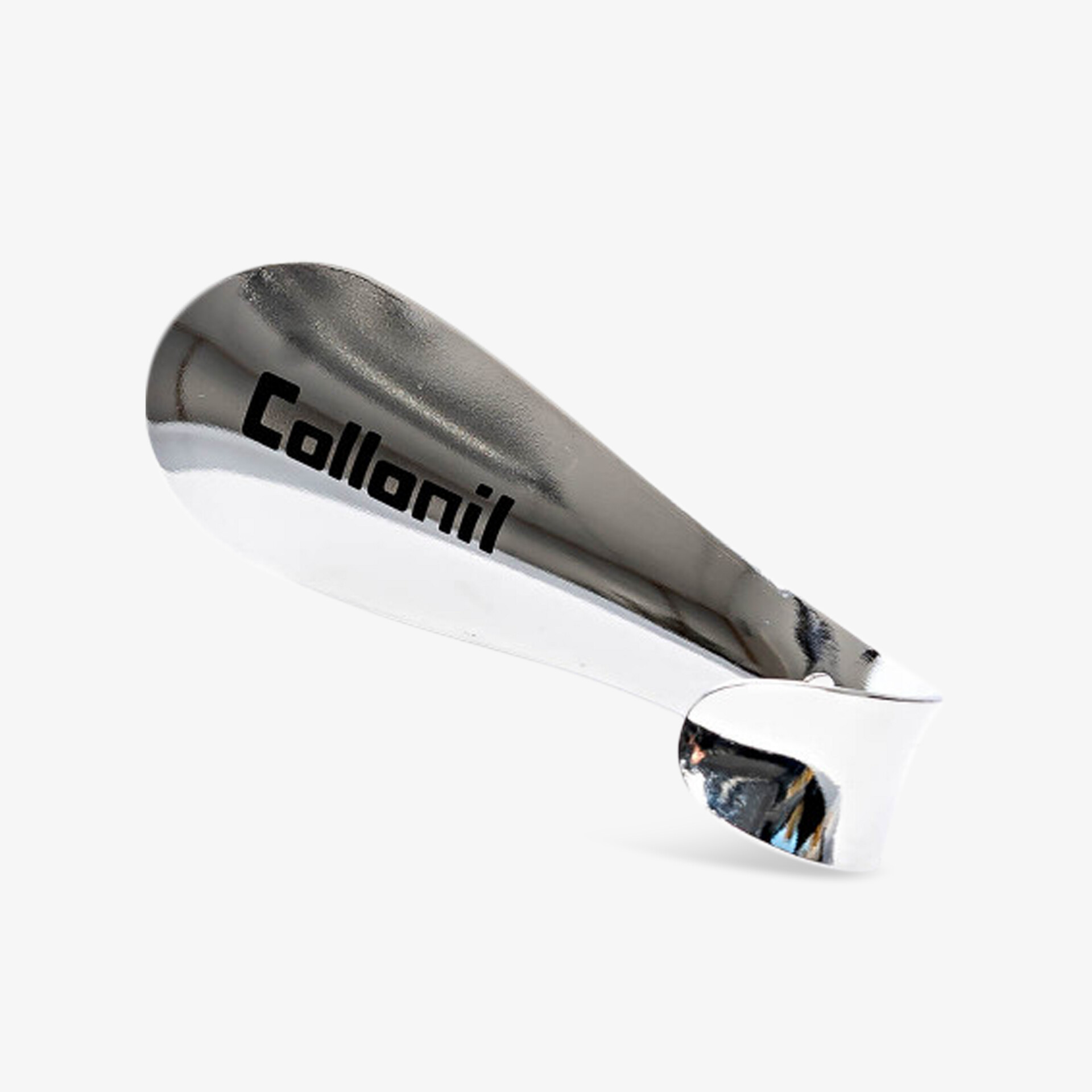 Schwarzer Schuhlöffel mit ergonomischem Griff und hochwertiger Verarbeitung, robust und leicht zu handhaben