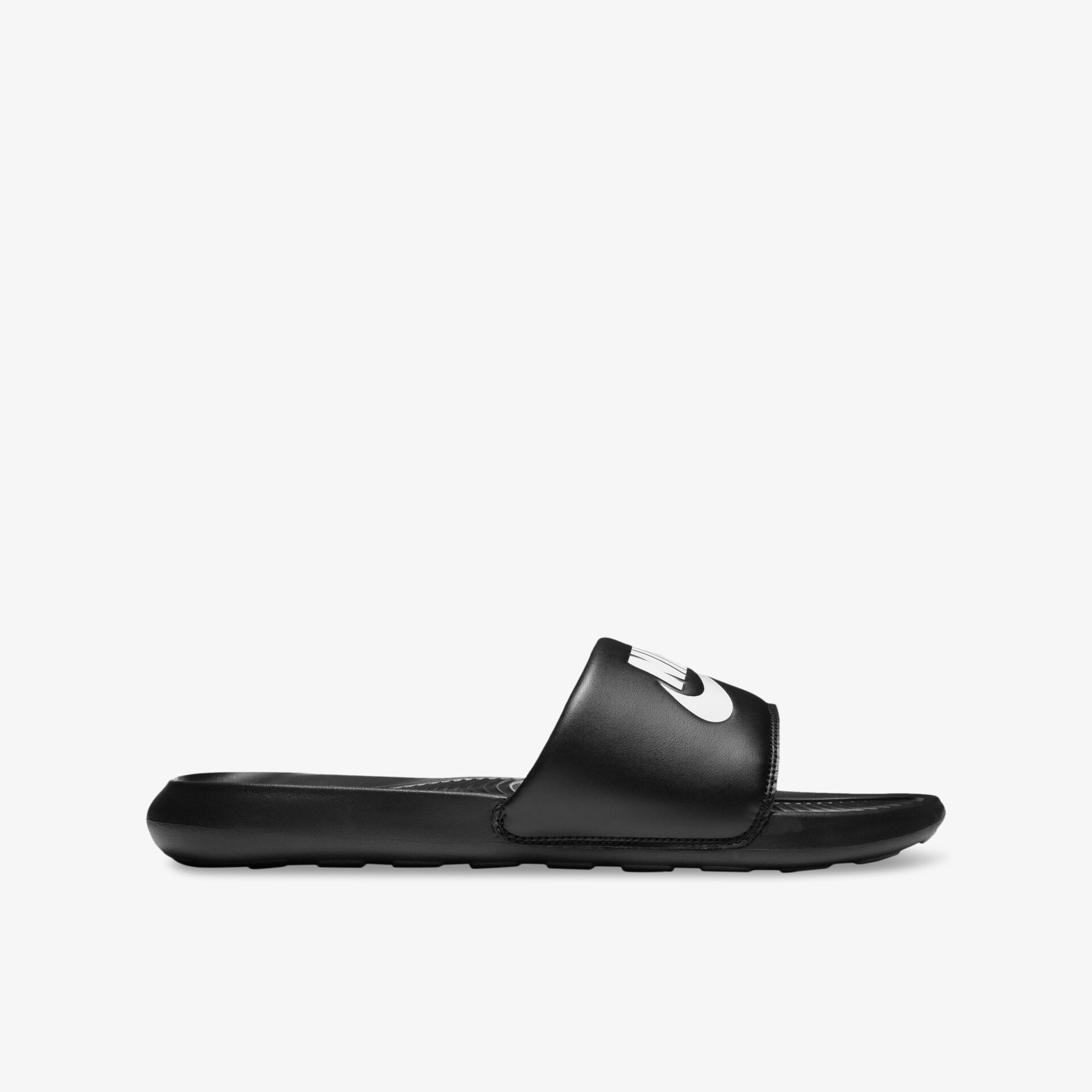 Bequeme schwarze Sandale mit ergonomischem Design und rutschfester Sohle für lässigen Stil.