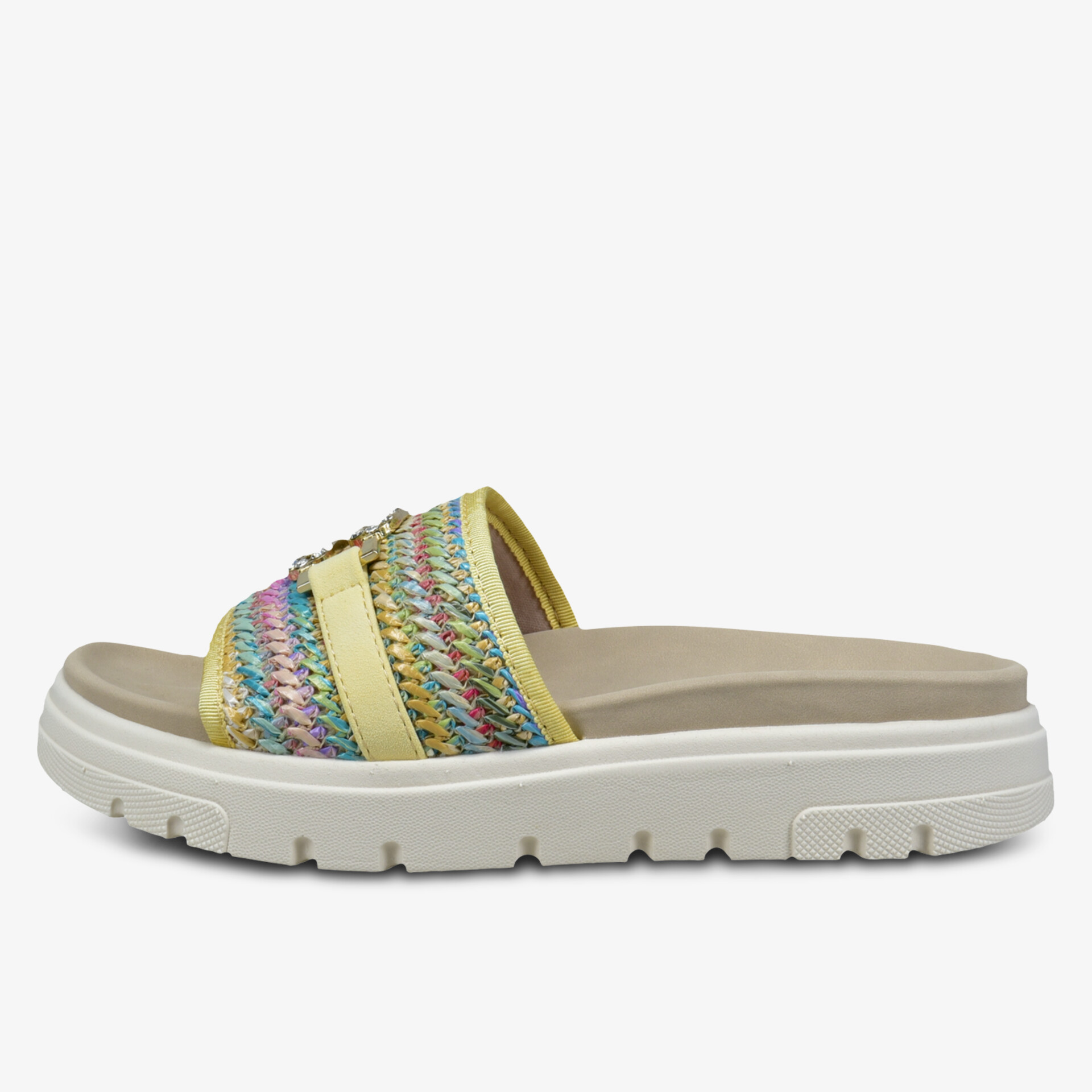 Bunte Sandale mit rutschfester Sohle, bequeme Passform