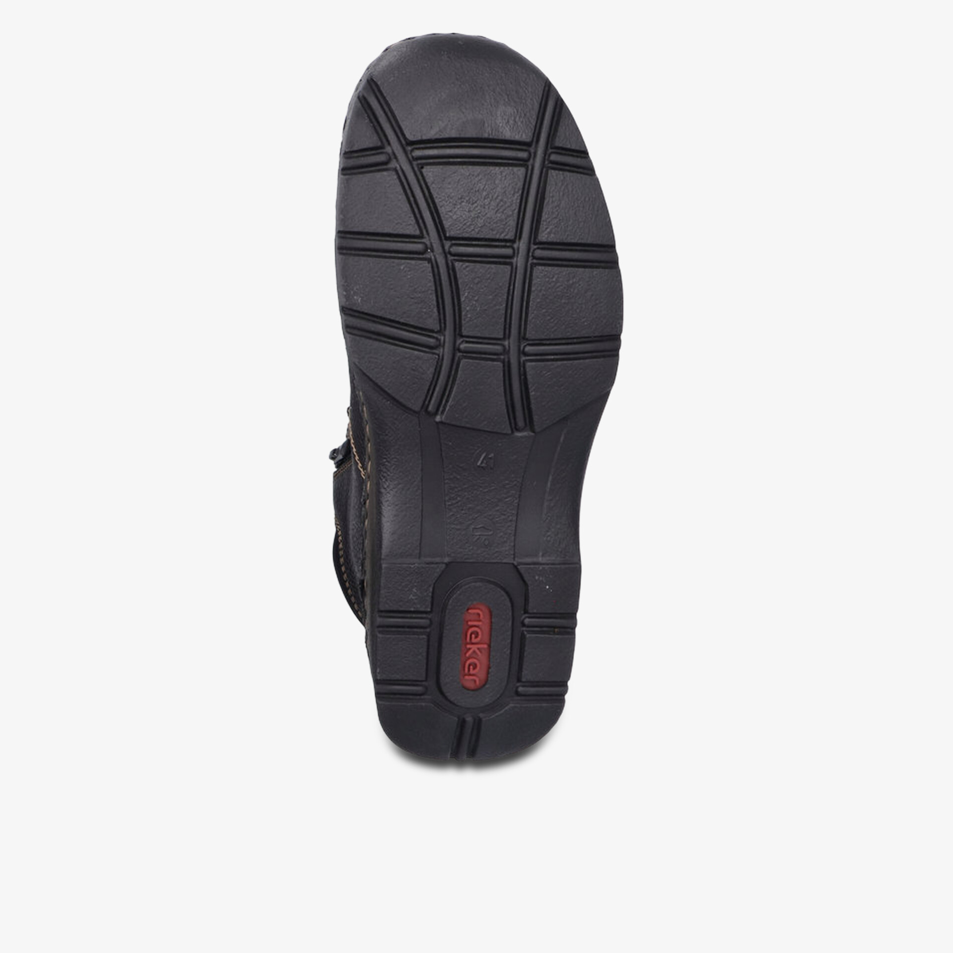 Robuste Schuhsohle mit starkem Profil für optimalen Halt und rutschfesten Laufkomfort