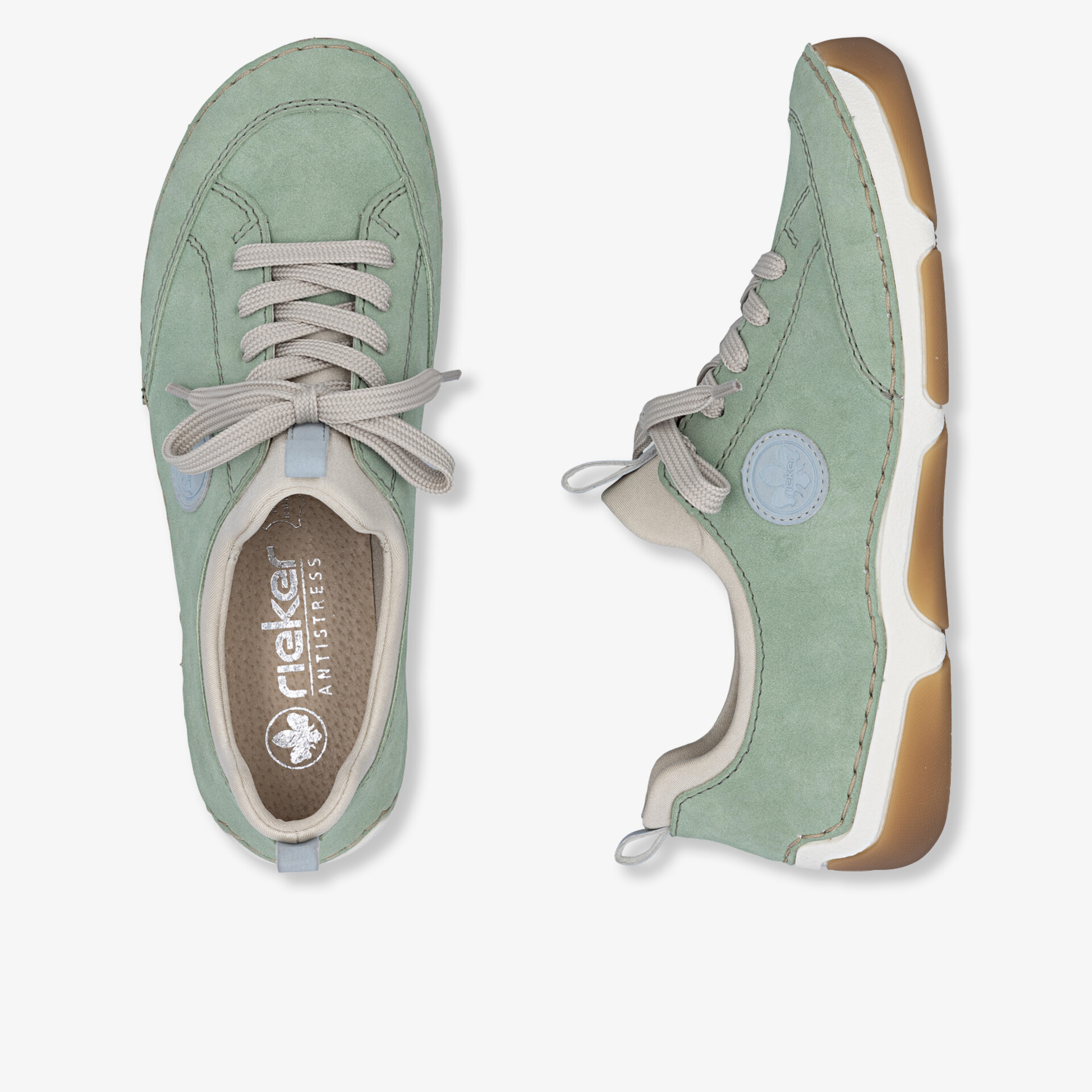 Leichter und bequemer Schuh mit schnürsenkeln in modernem Design, ideal für sportliche Aktivitäten und Alltag